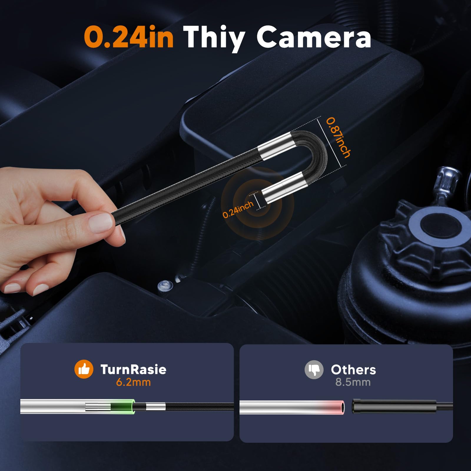 Endoscope Camera with Light