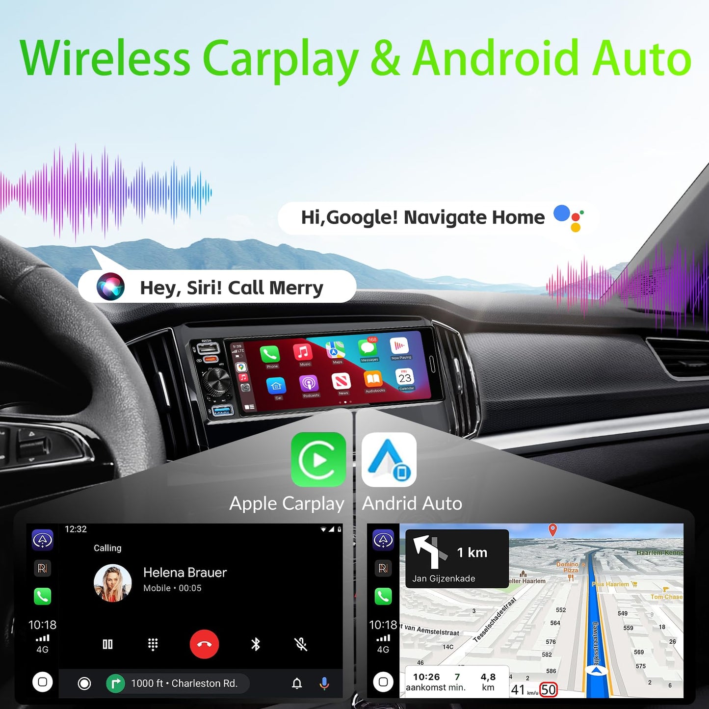 Single Din Car Stereo