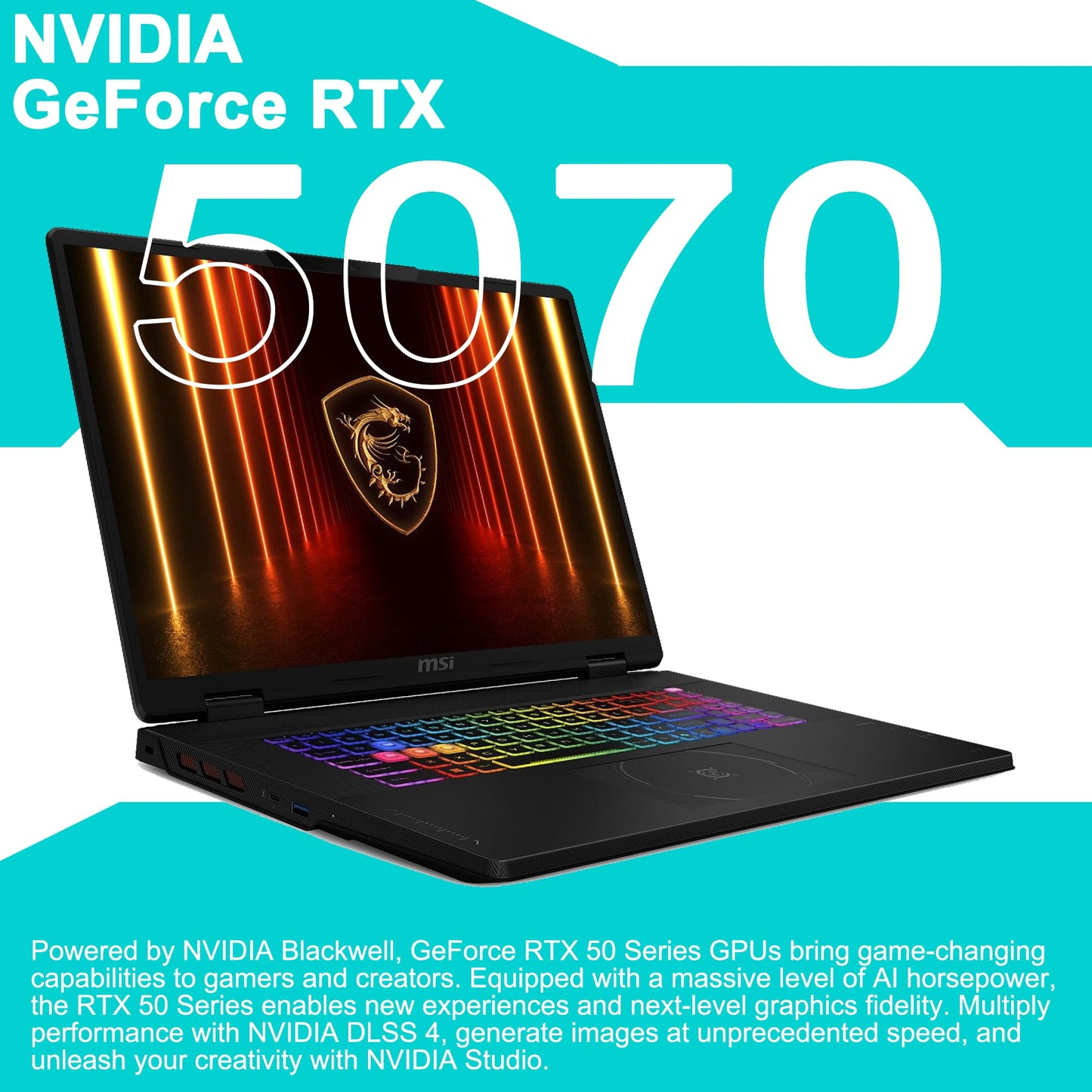 msi Raider 18 HX Gaming AI PC Laptop 18" QHD+ IPS 240Hz (100% DCI-P3) Intel 24-core Ultra 9 Series 2 285HX (Beats i9-14900HX) 32GB RAM 1TB SSD GeForce RTX 5080 GDDR7 DLSS4 Win11 ICP Hub w/Copilot AI