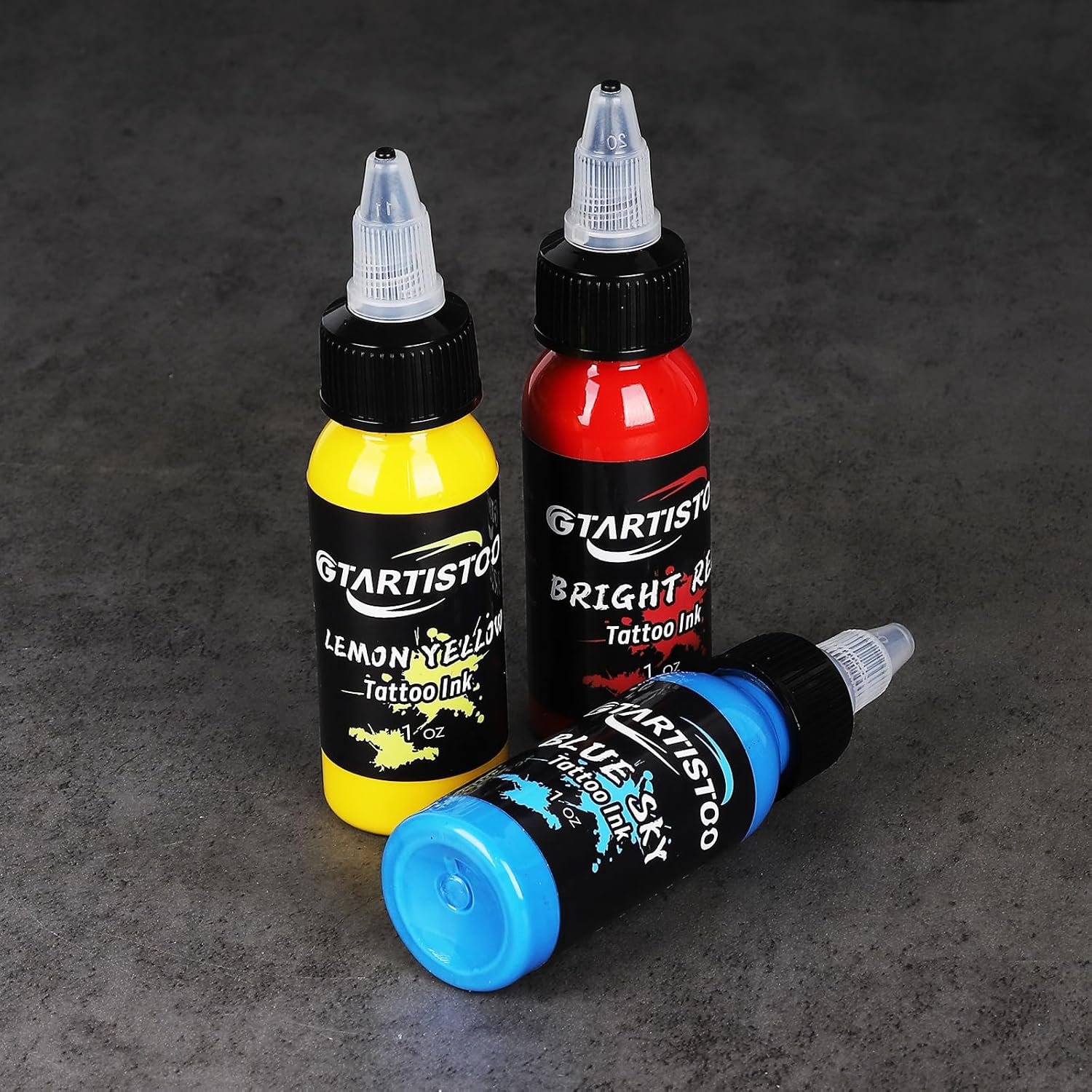 GTARTISTOO Professional Tattoo Ink Set 14 Colors 30ml Vegan Pigment
