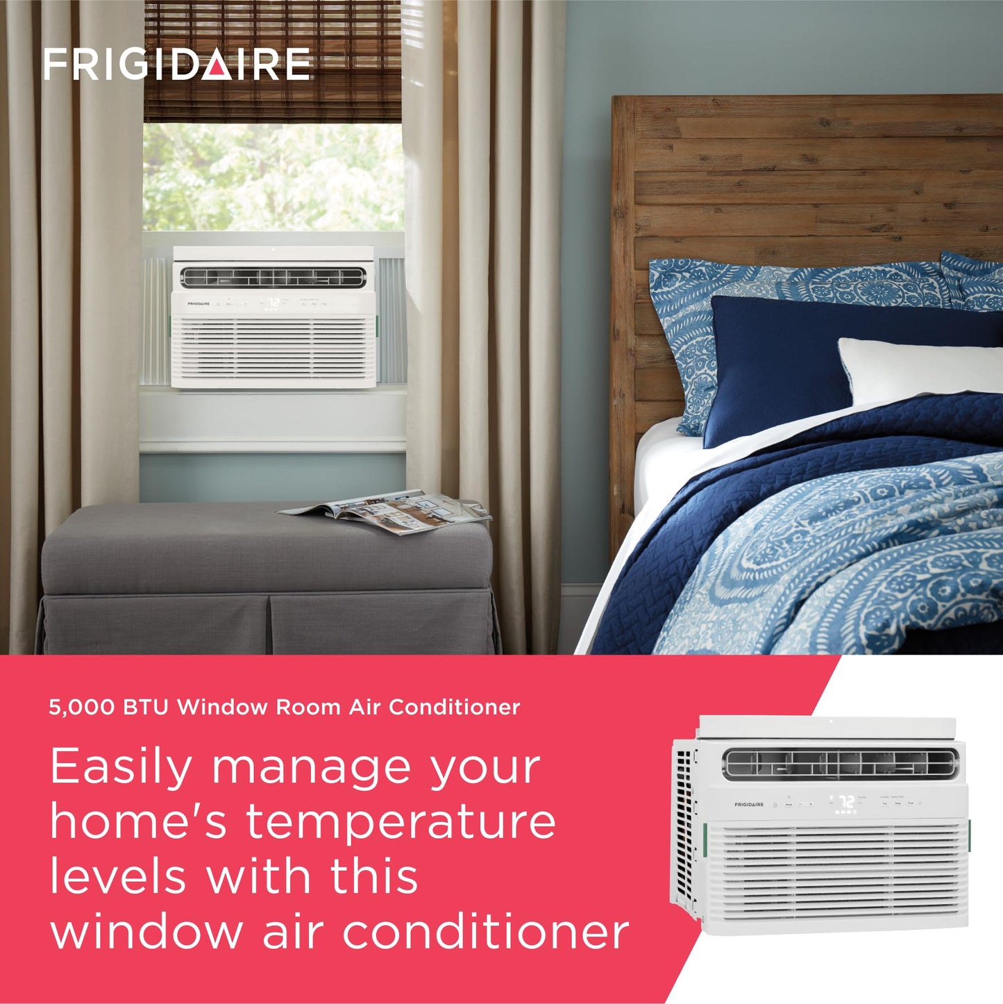 Frigidaire 5,000 BTU Window-Mounted Air Conditioner