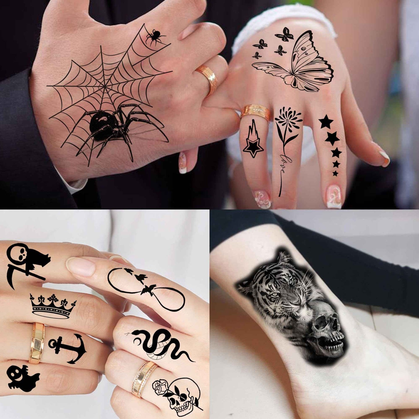SHELYEXIEN All Temporary Tattoos