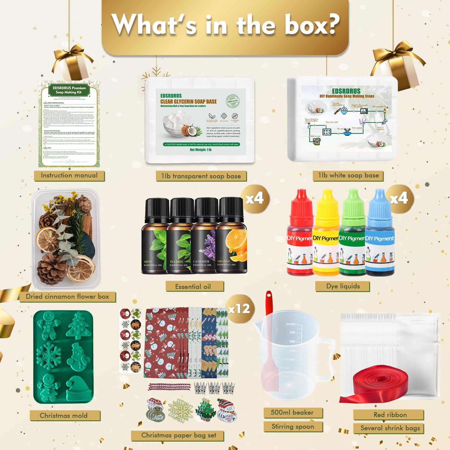EDSRDRUS Soap Making Kit Series - 2