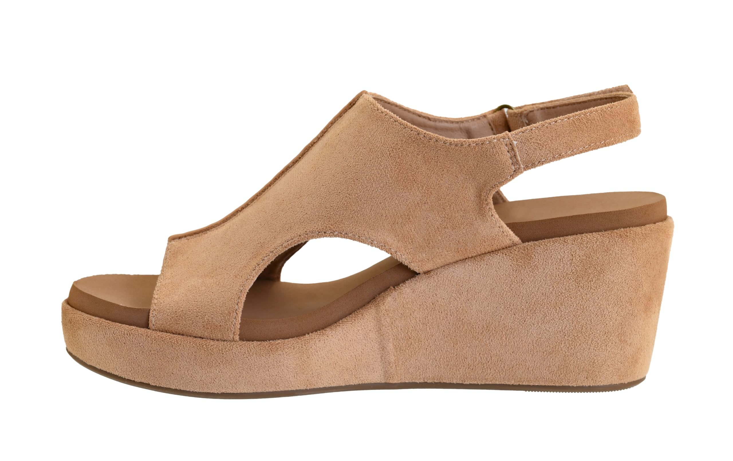 Corkys Footwear Womens Carley Wedges, Featuring Corkys EVA Foam Cushioned Insoles, A 2.5 Inch Heel, Lightweight For All Day Wear, And Hook And Loop Closure