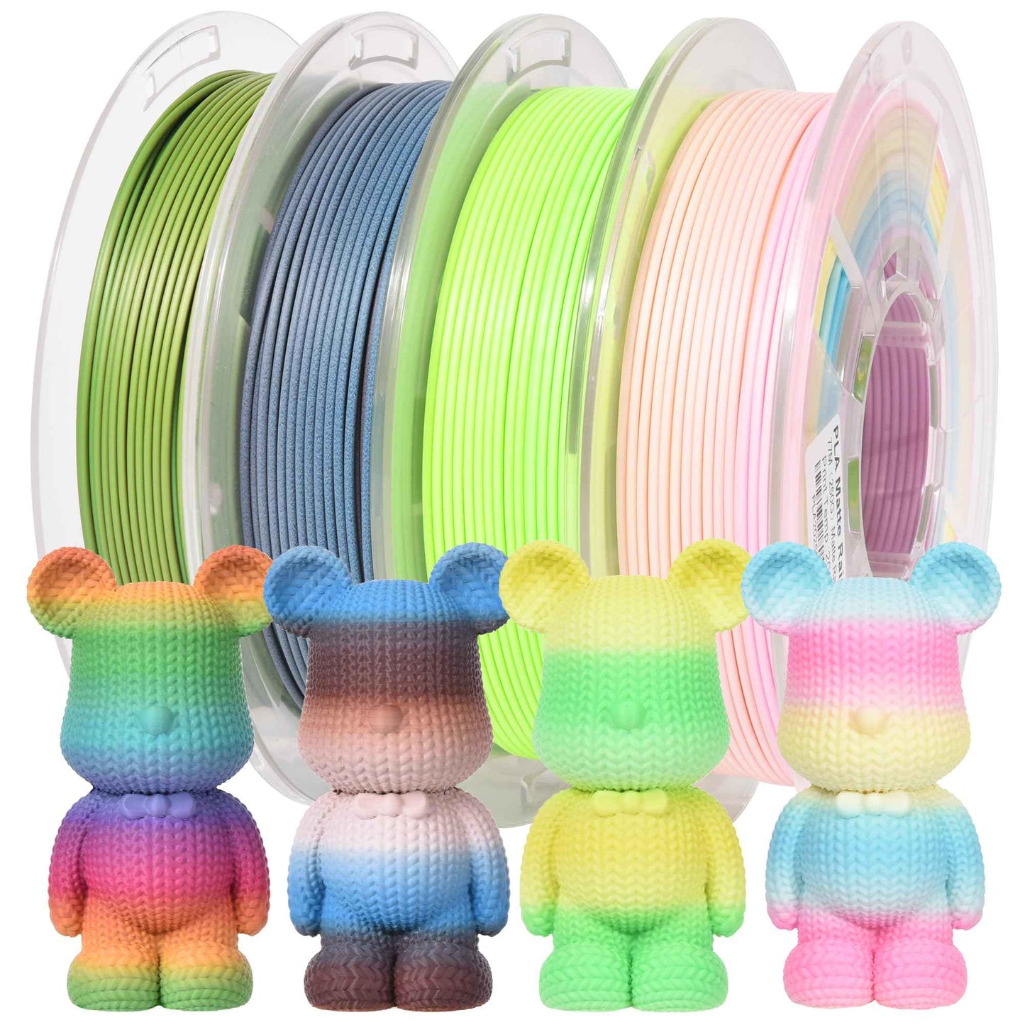 RAMBERY 4 Pack 3D Printer Filament