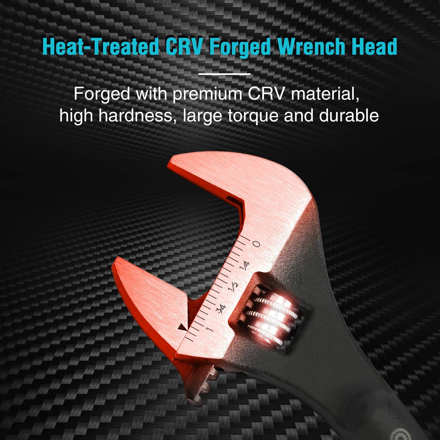 DURATECH Adjustable Construction Spud Wrench