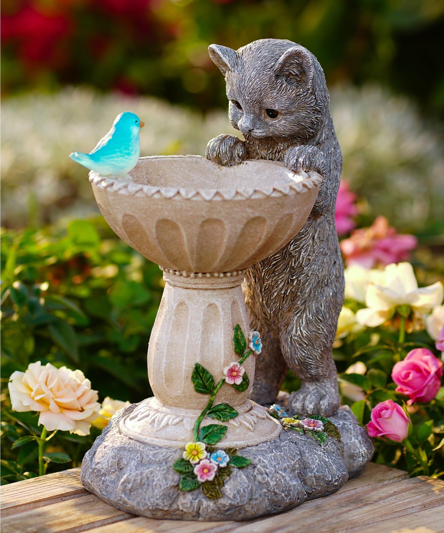 Nacome Solar Birdbath