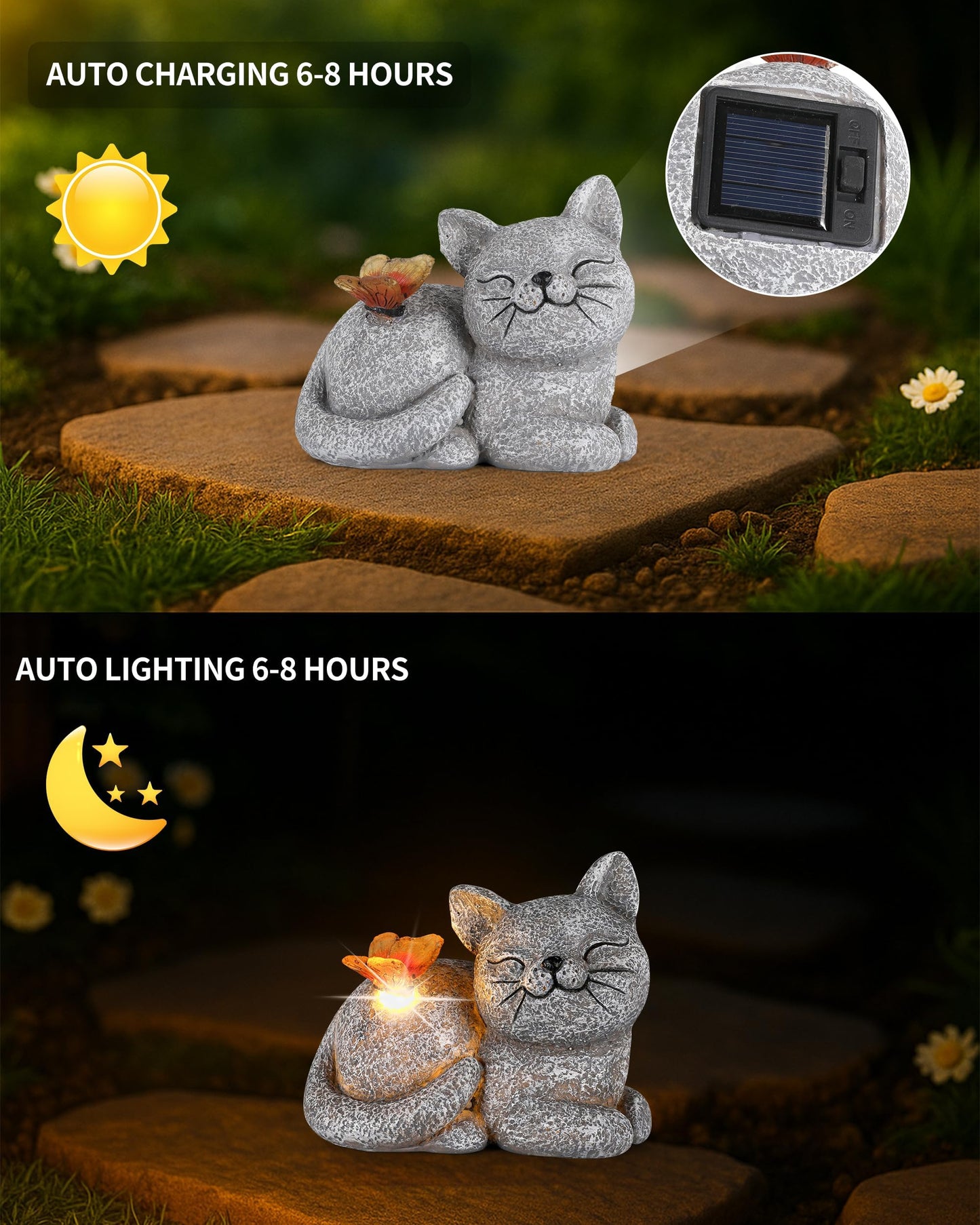 GoGnome Solar Animial Figurine Light