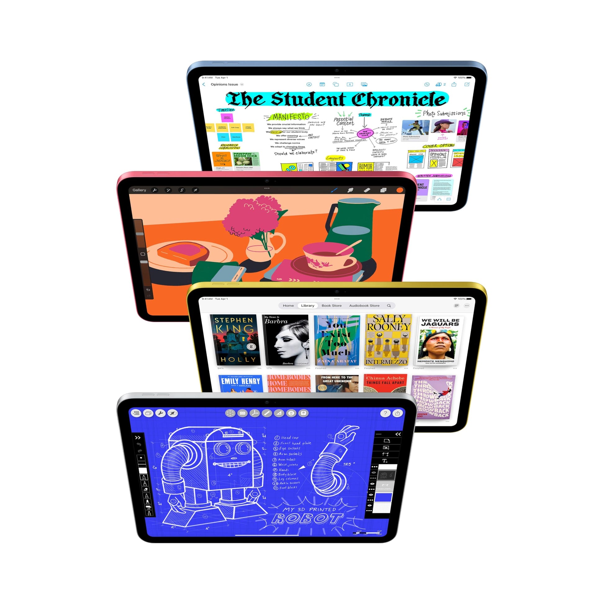 Apple iPad 11-inch: A16 chip, 11-inch Model, Liquid Retina Display Wi-Fi 6 + 5G Cellular All-Day Battery Life