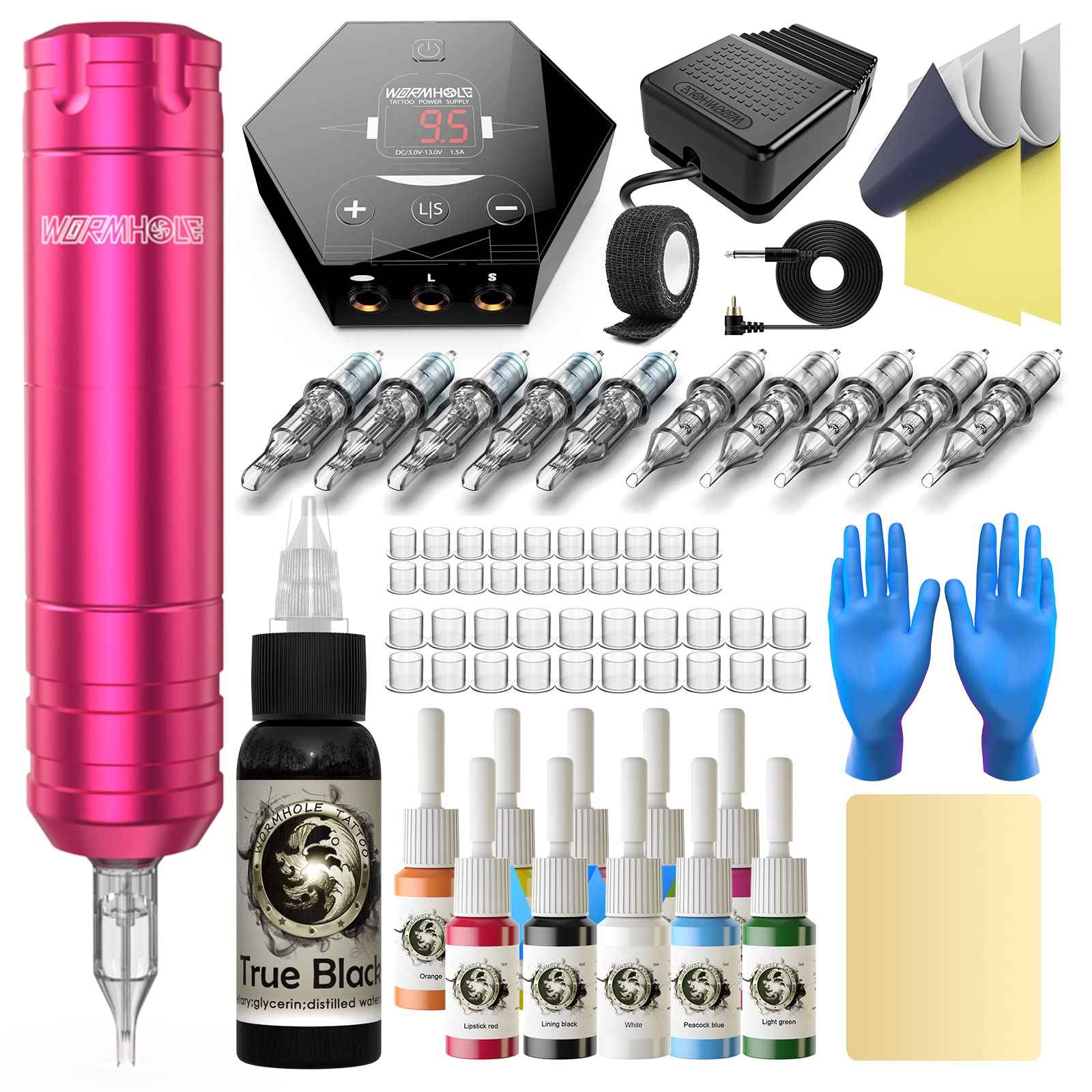Wormhole Tattoo Practice Gun Kit