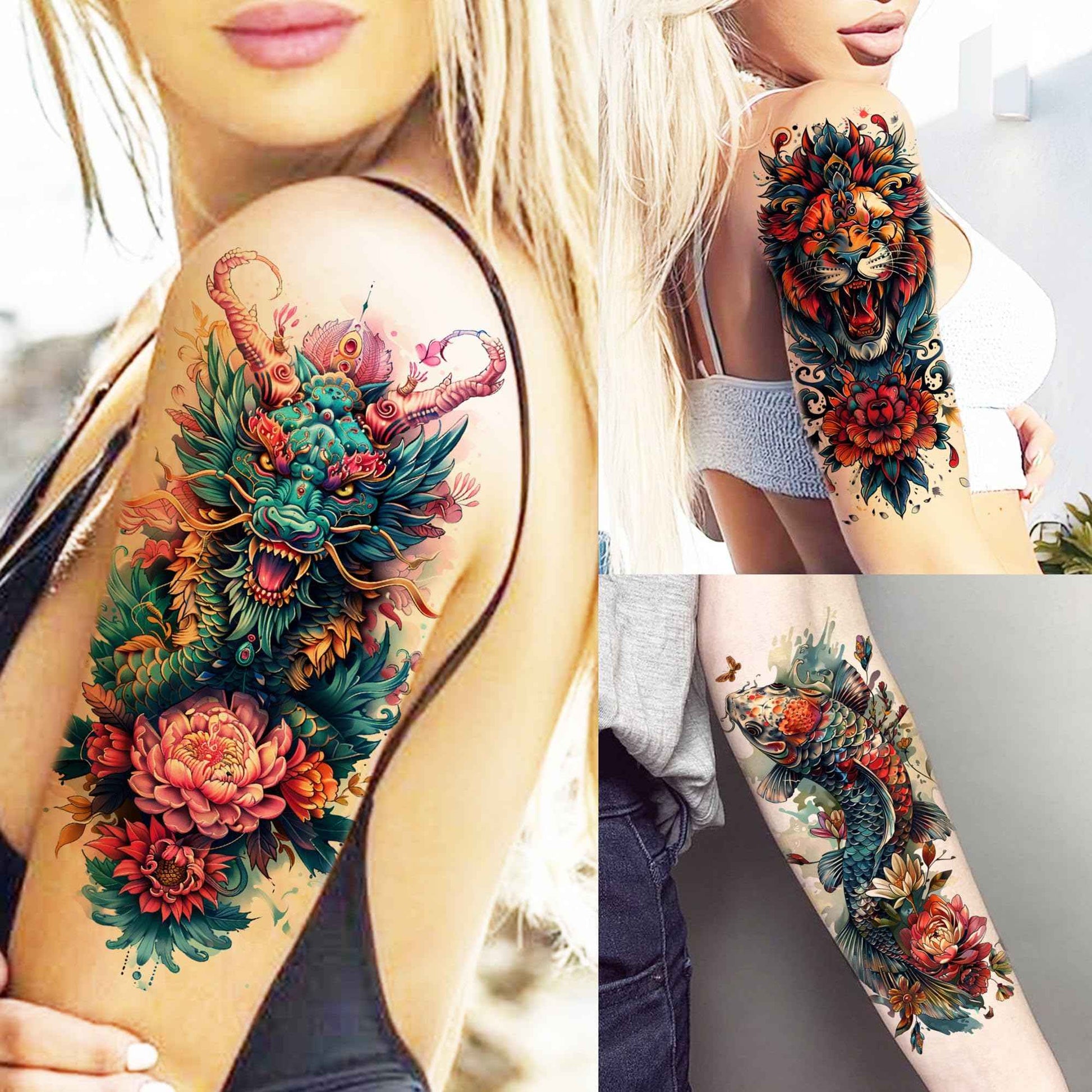 SHELYEXIEN All Temporary Tattoos