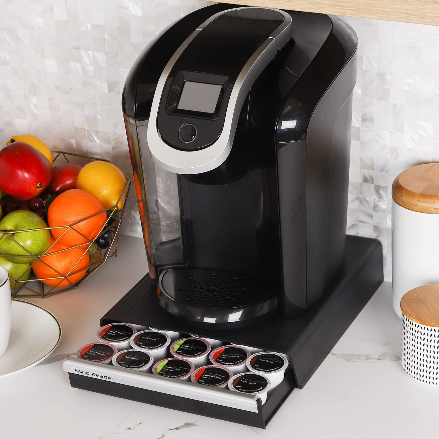 Mind Reader Coffee Pod Storage Drawer for K-Cups