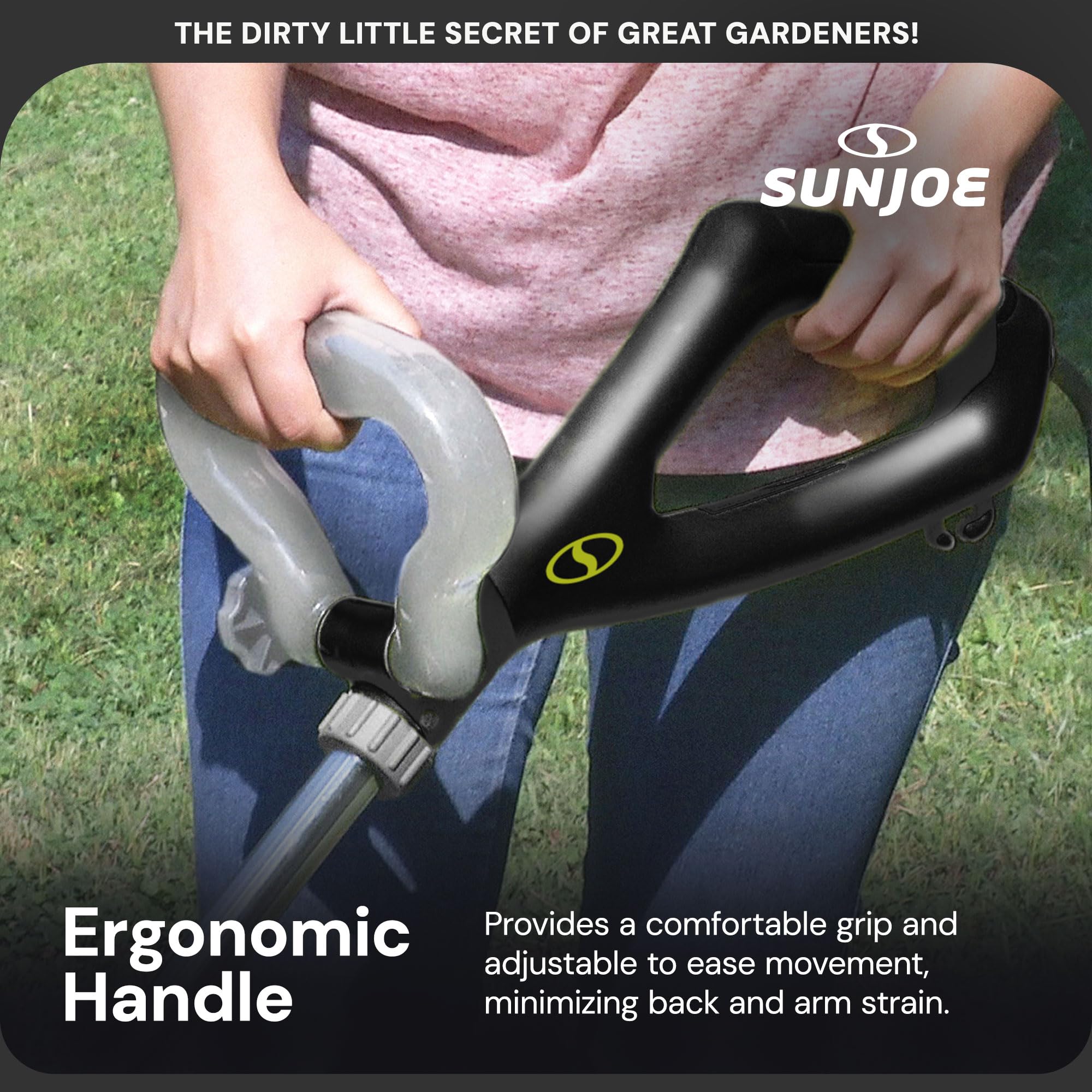Sun Joe Corded Electric Garden Tiller & Cultivator