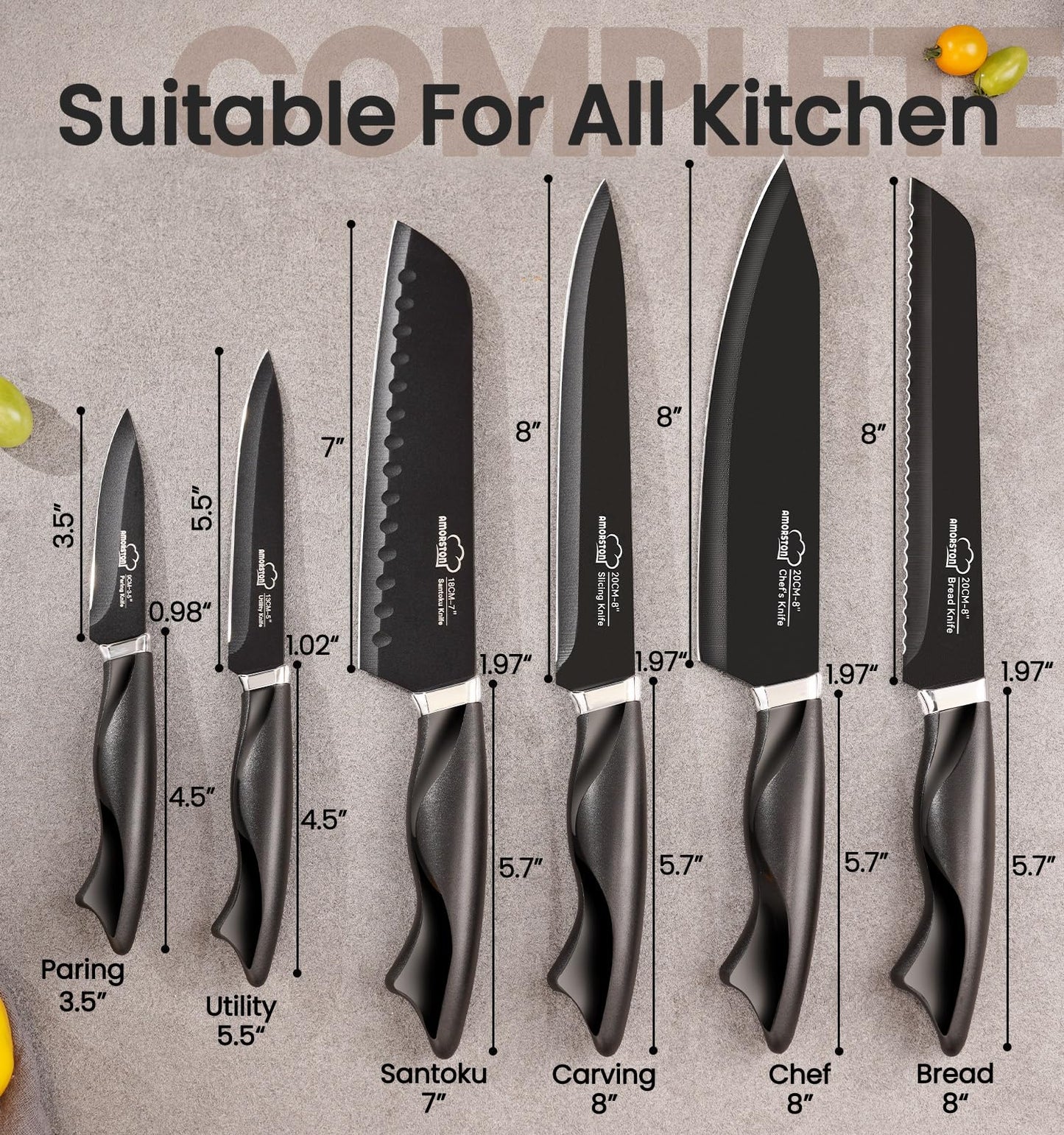 Amorston Knife Set
