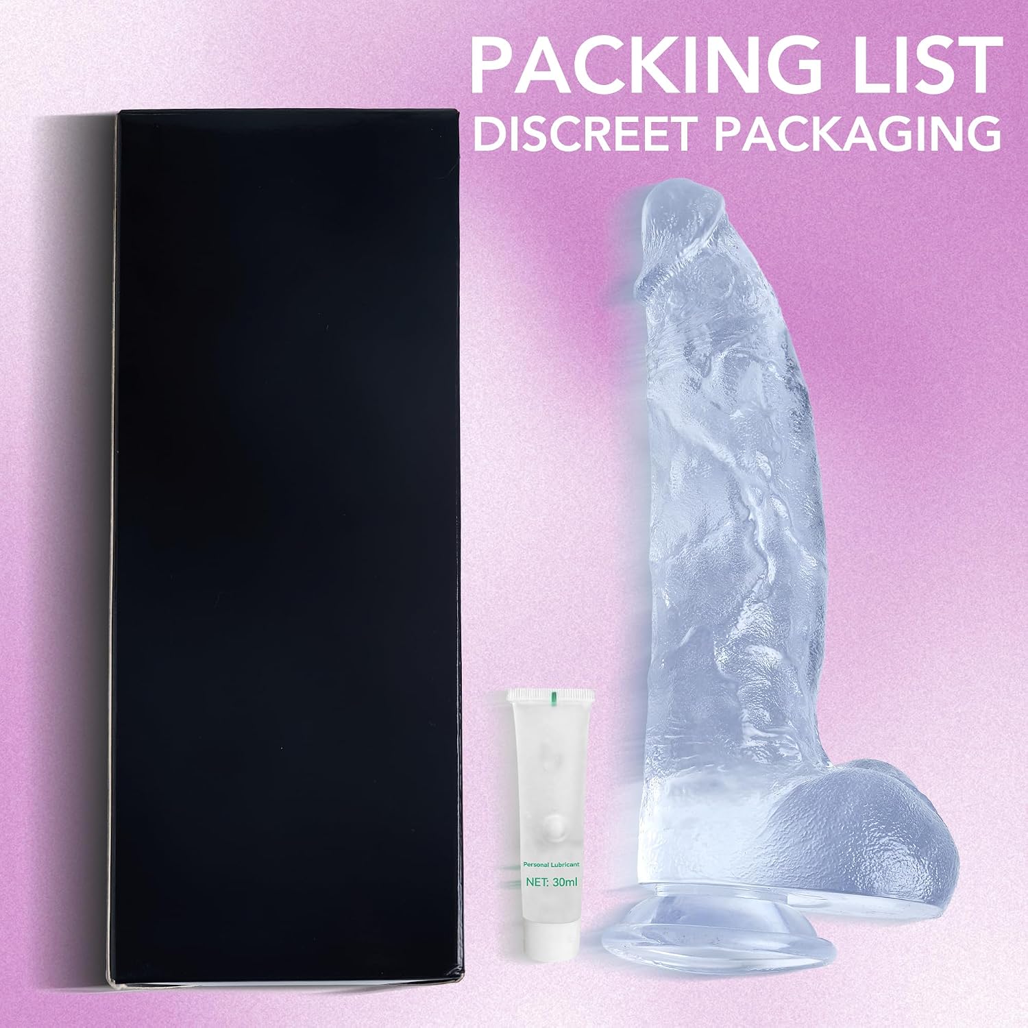 LOVECHEL 9 Inch Realistic Dildo with Strong Suction Cup