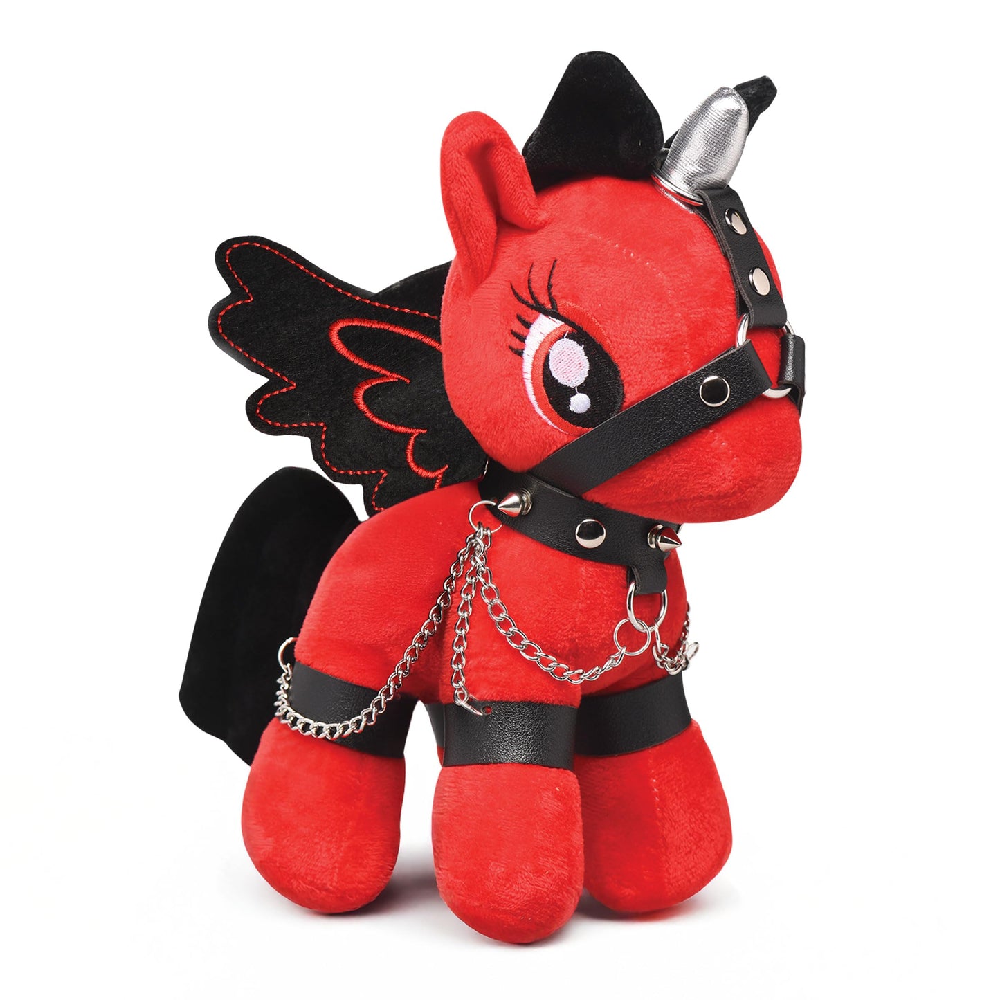 Master Series Scarlet Chainheart Bondage Pony Plush