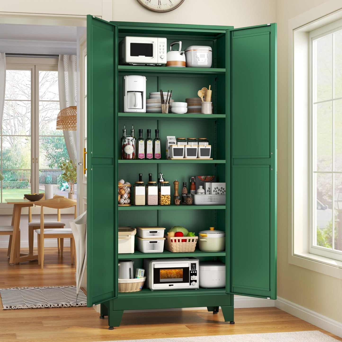 GAIOUS 2 Door Pantry Cabinet