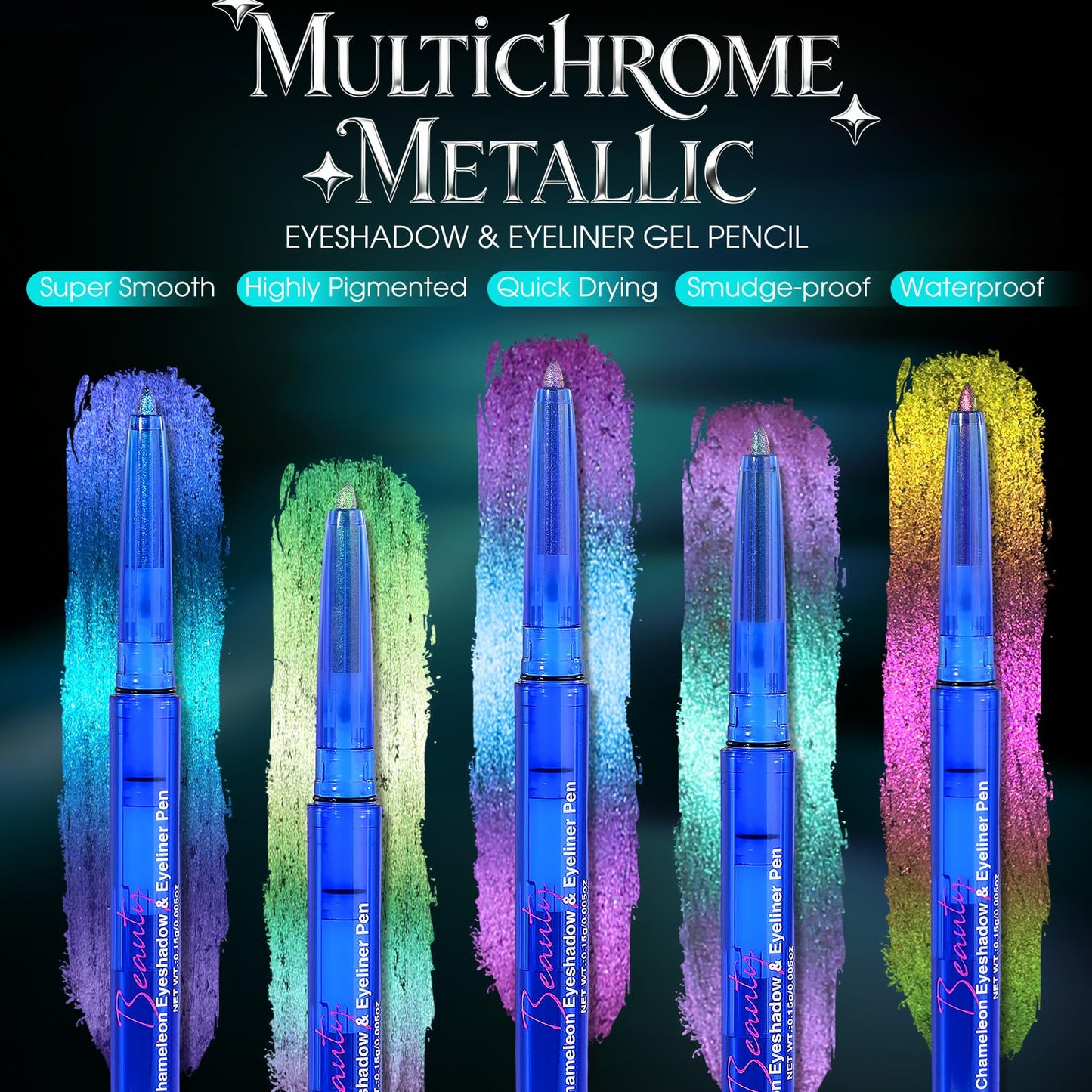 SUSIKEKI Chameleon Metallic Eyeshadow & Eyeliner Gel Pencil