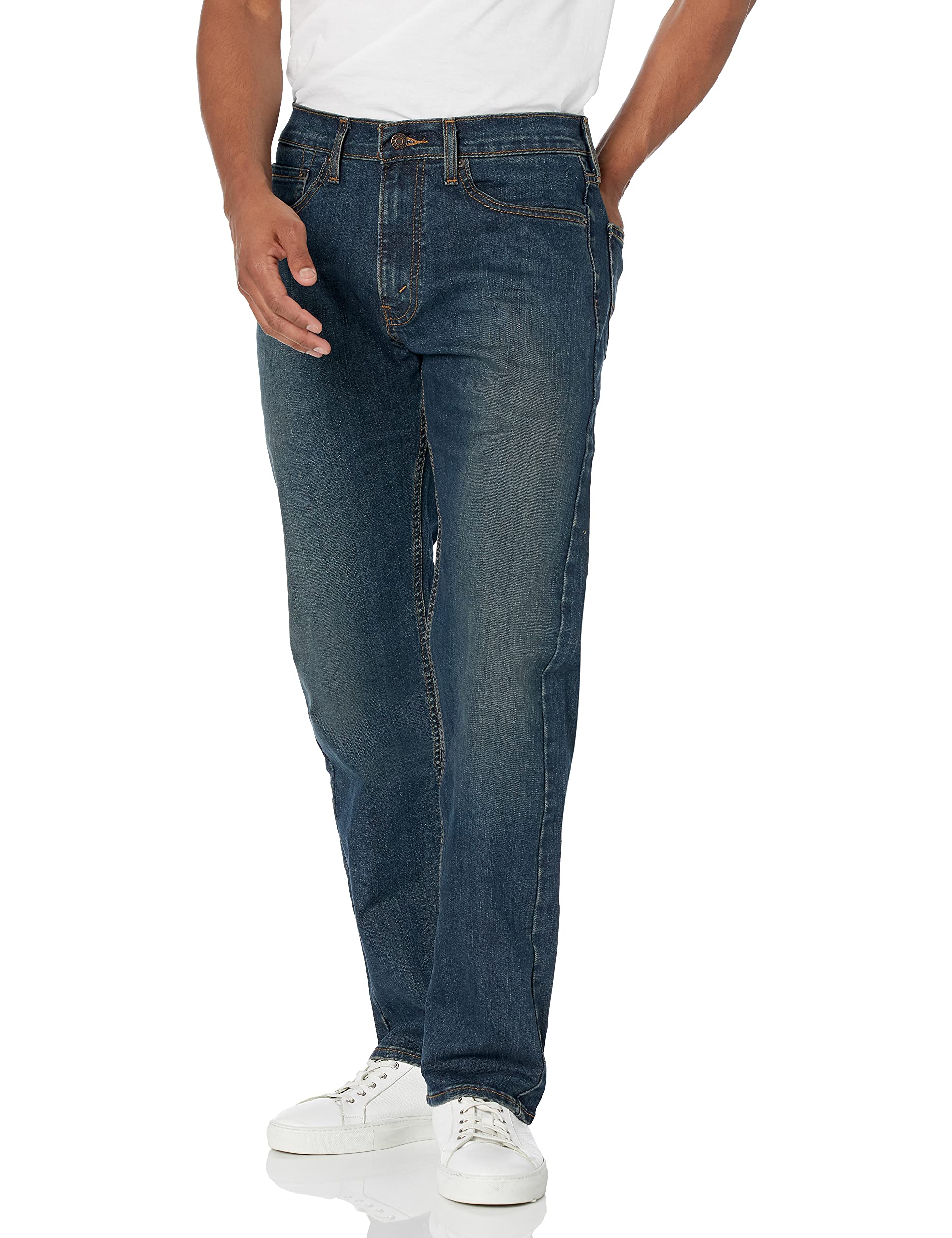 Levi Strauss Signature Gold Men's Relaxed Fit Flex Jean Pants