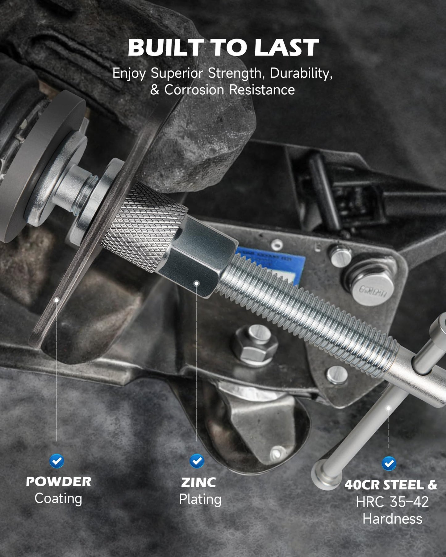 Orion Motor Tech 24pc Brake Caliper Compression Tool Set