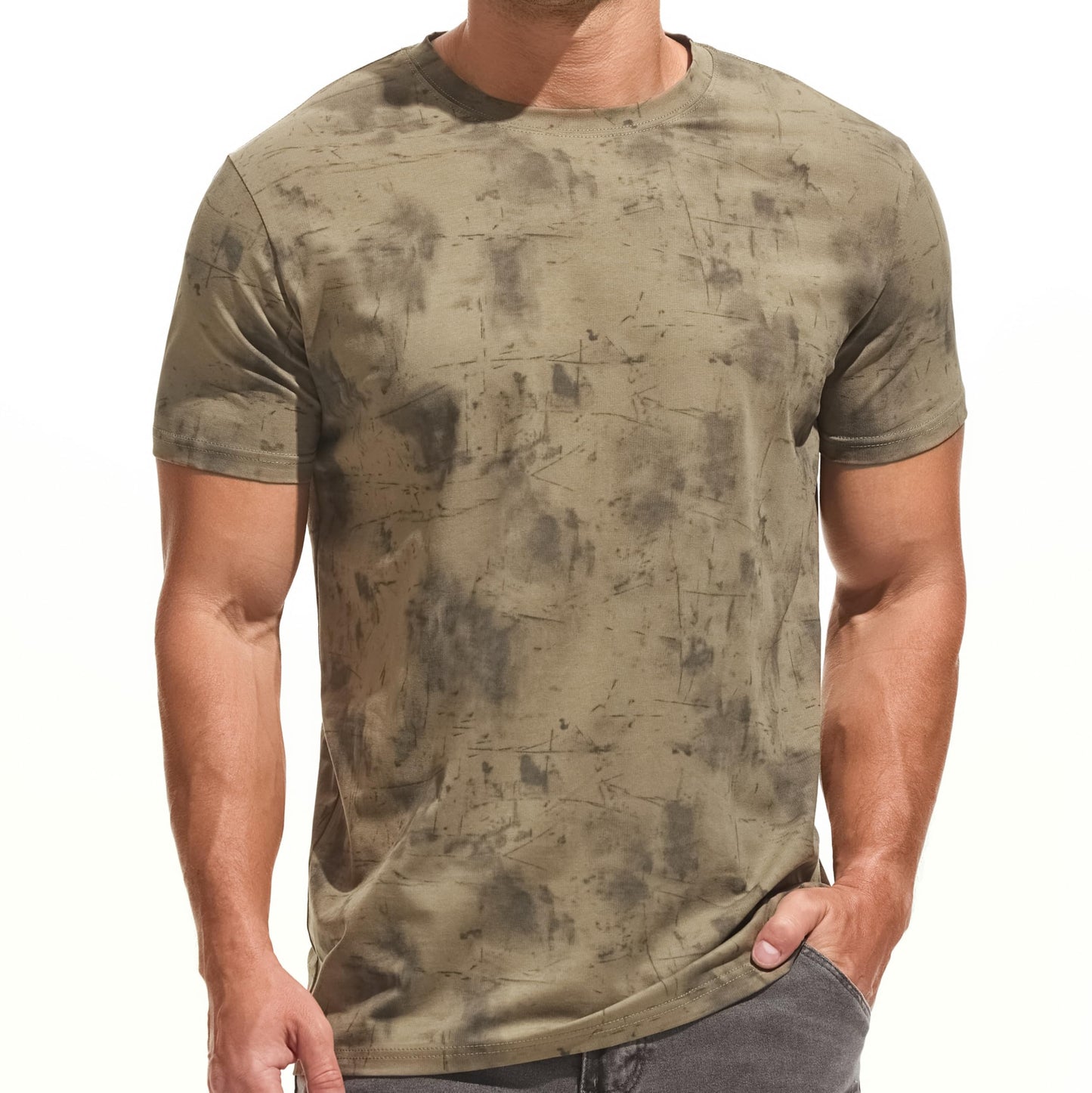 KLIEGOU Mens Hipster Hiphop Tees - Fashion Print T-Shirts