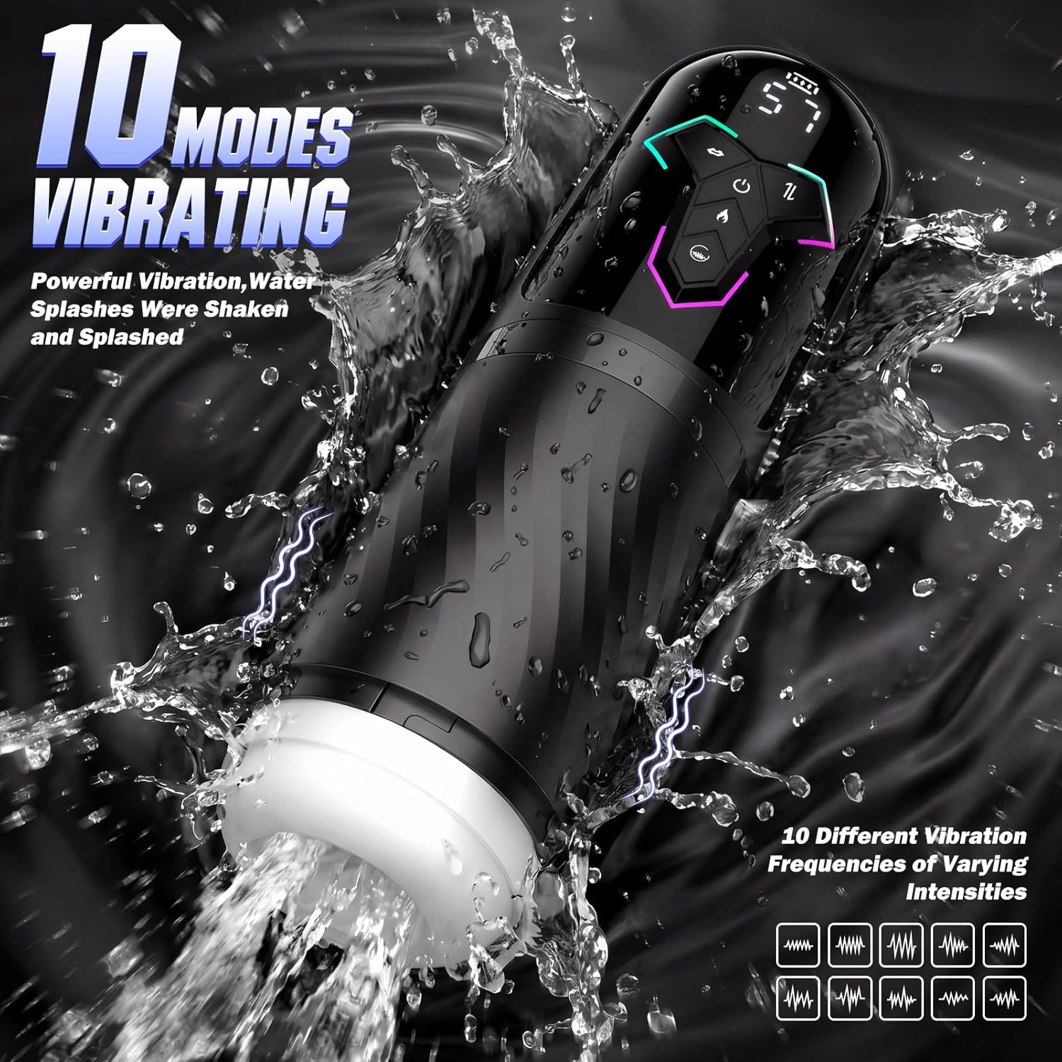 Sky Power HMB03-002 Male Masturbator Heating App Control Device
