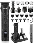 Ufree Beard Trimmer for Men, Electric Razor Shaver, Cordless Hair Clipper Shaving Kit for Mustache Body Nose Ear Hair Facial, Adjustable Beard Grooming Kit Birthday Gifts for Men