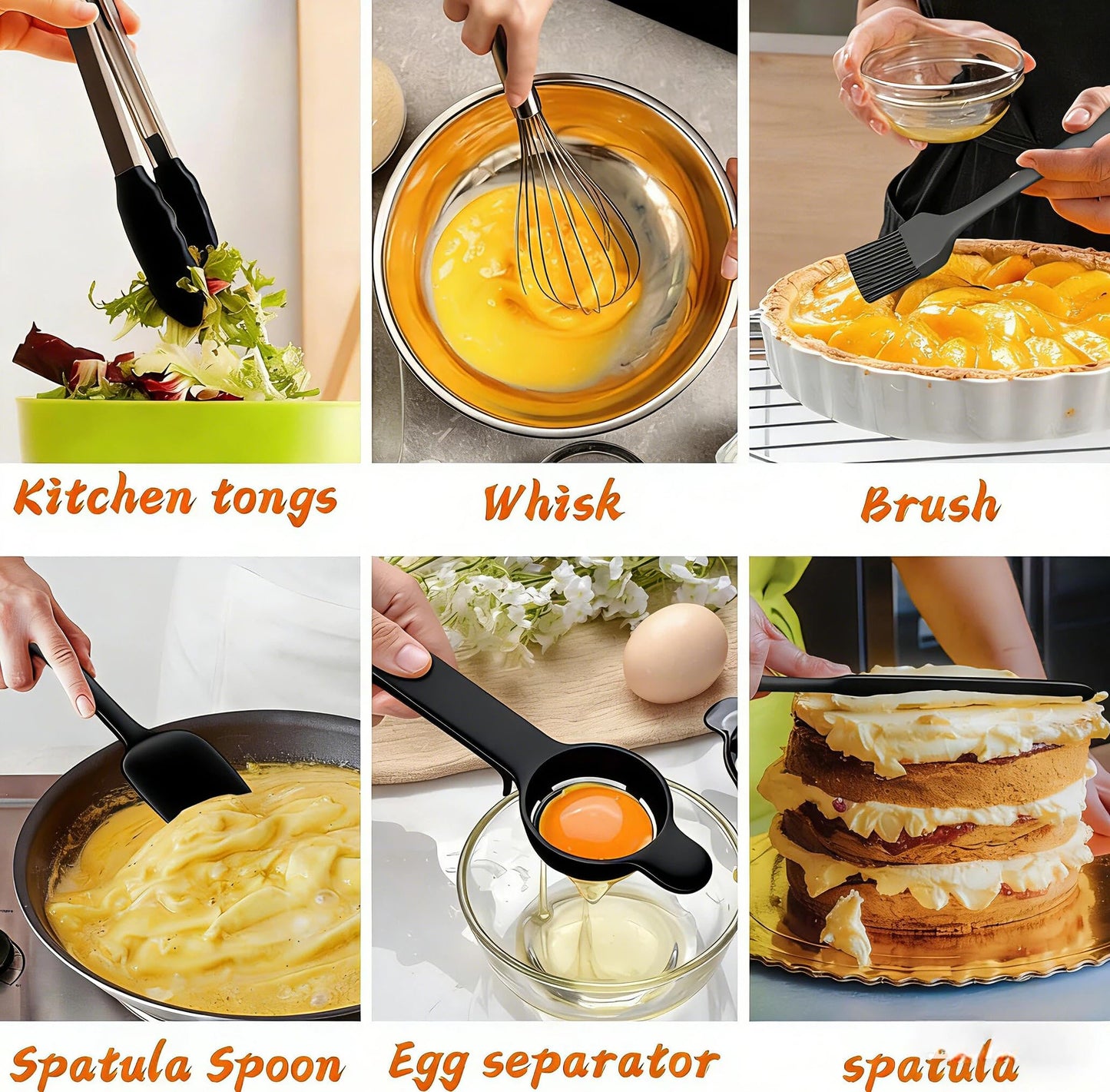 Umite Chef Mixing Bowls with Airtight Lids