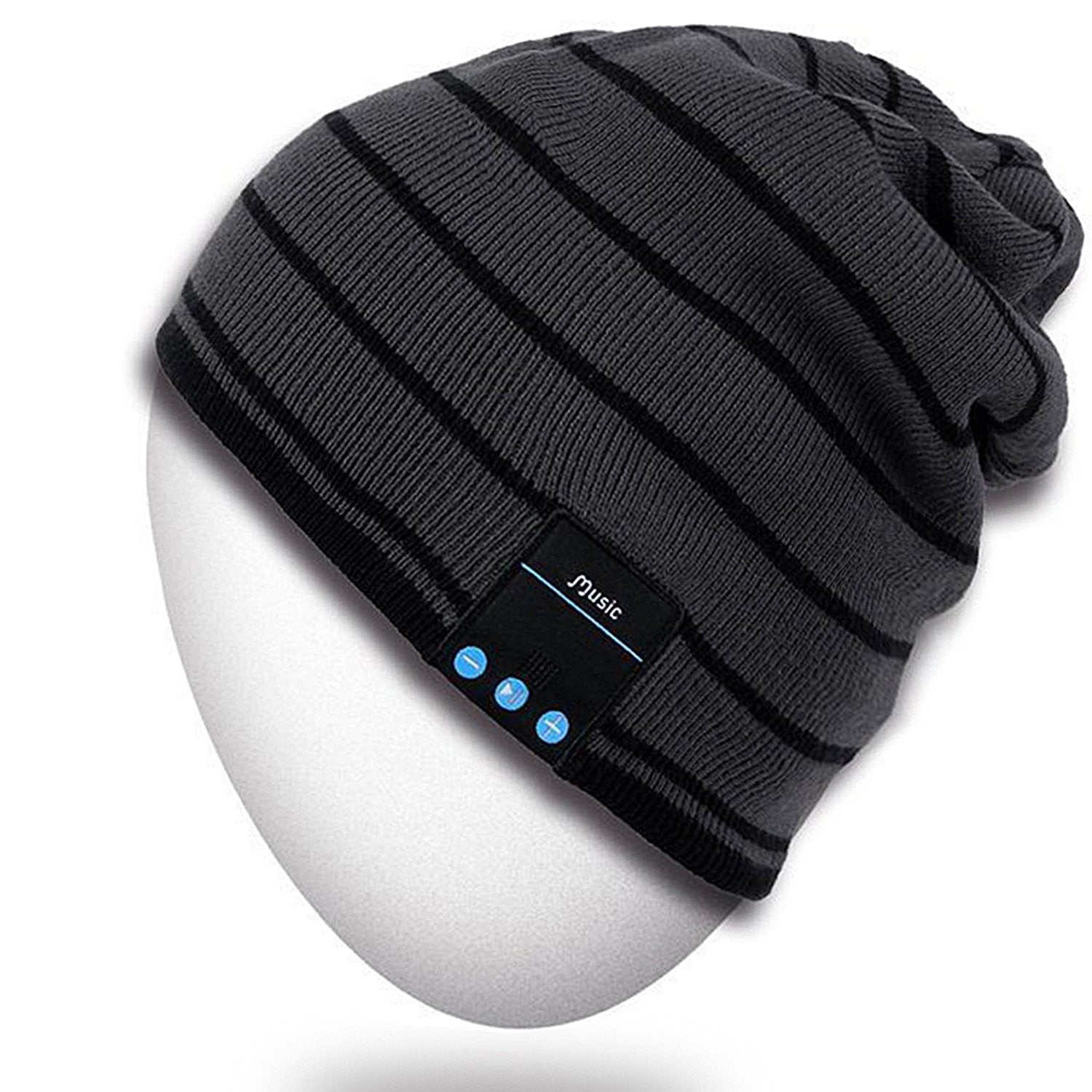 ROTIBOX Bluetooth Beanie Hat Wireless Headphone for Outdoor Sports Xmas Gifts Stocking Stuffers