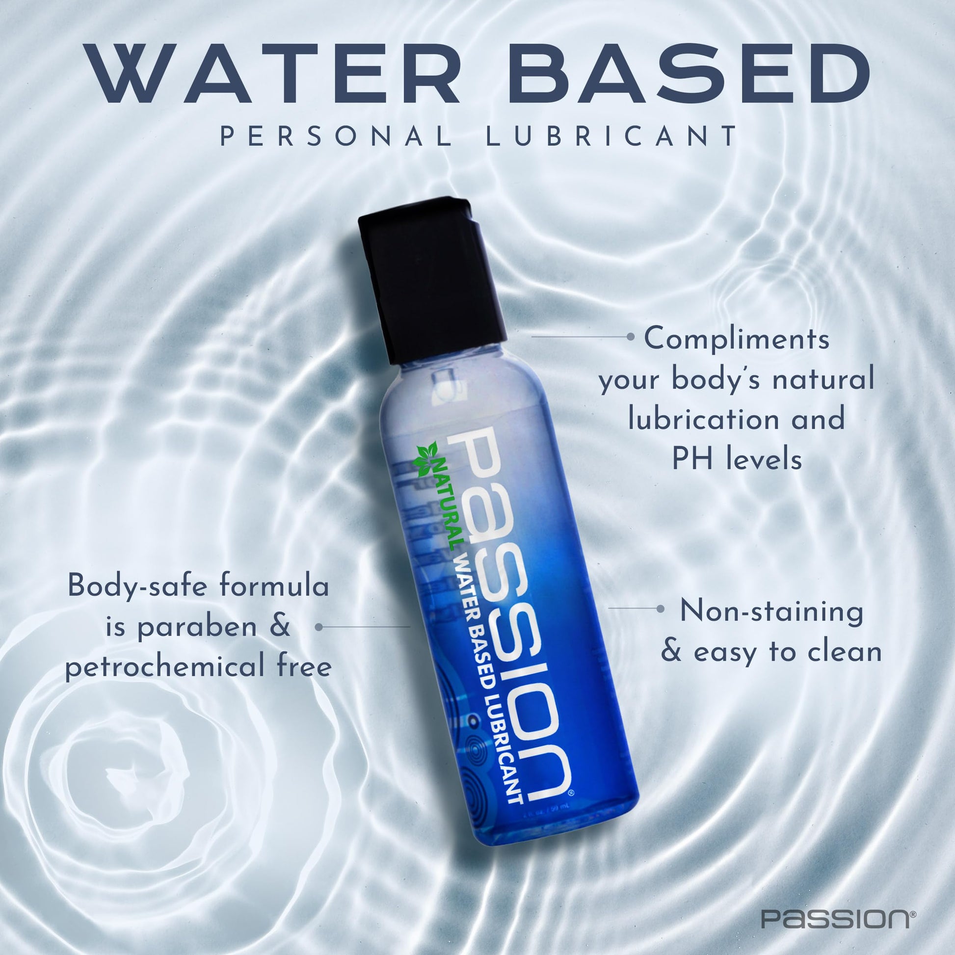 Passion Natural Water-Based Personal Lubricant