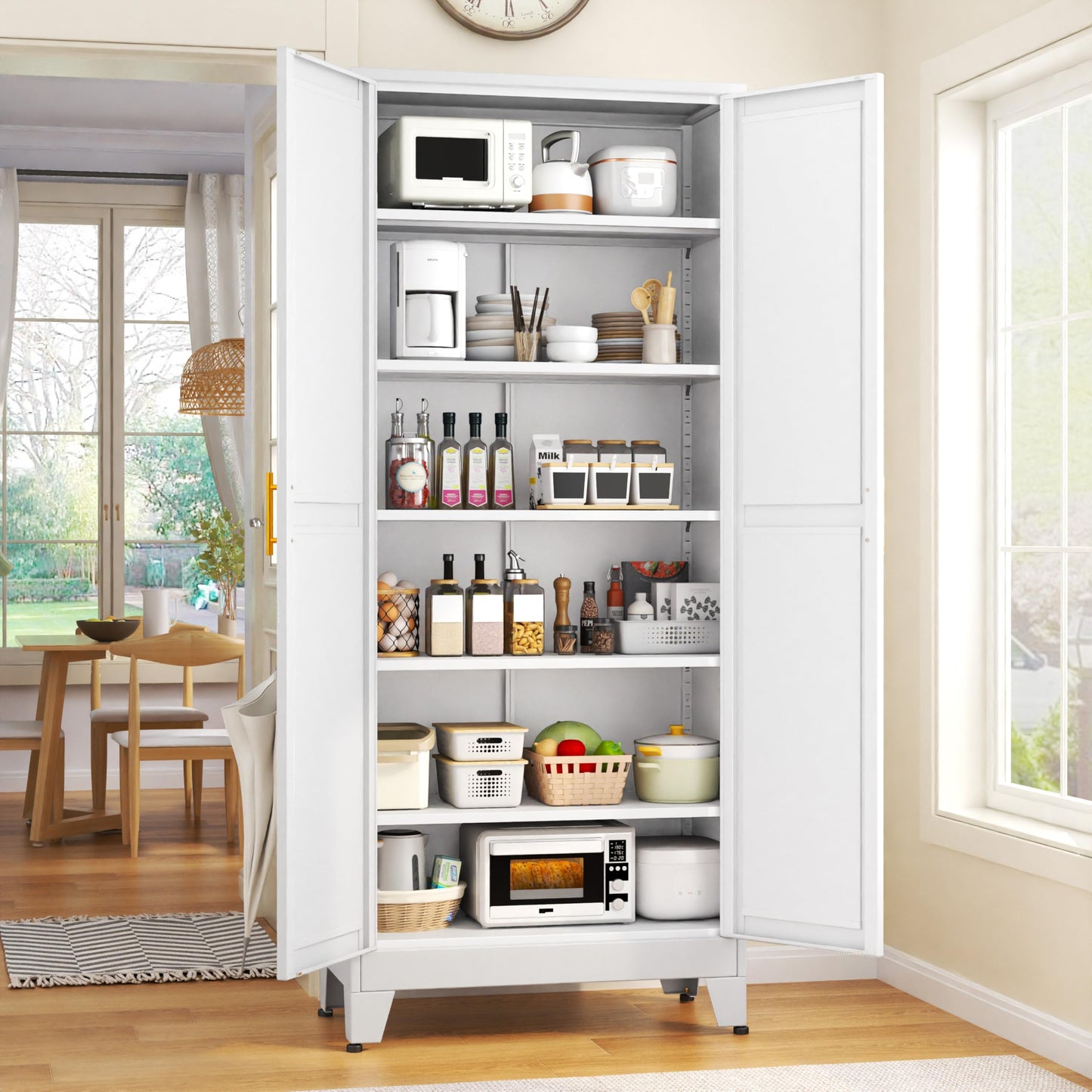 GAIOUS 2 Door Pantry Cabinet