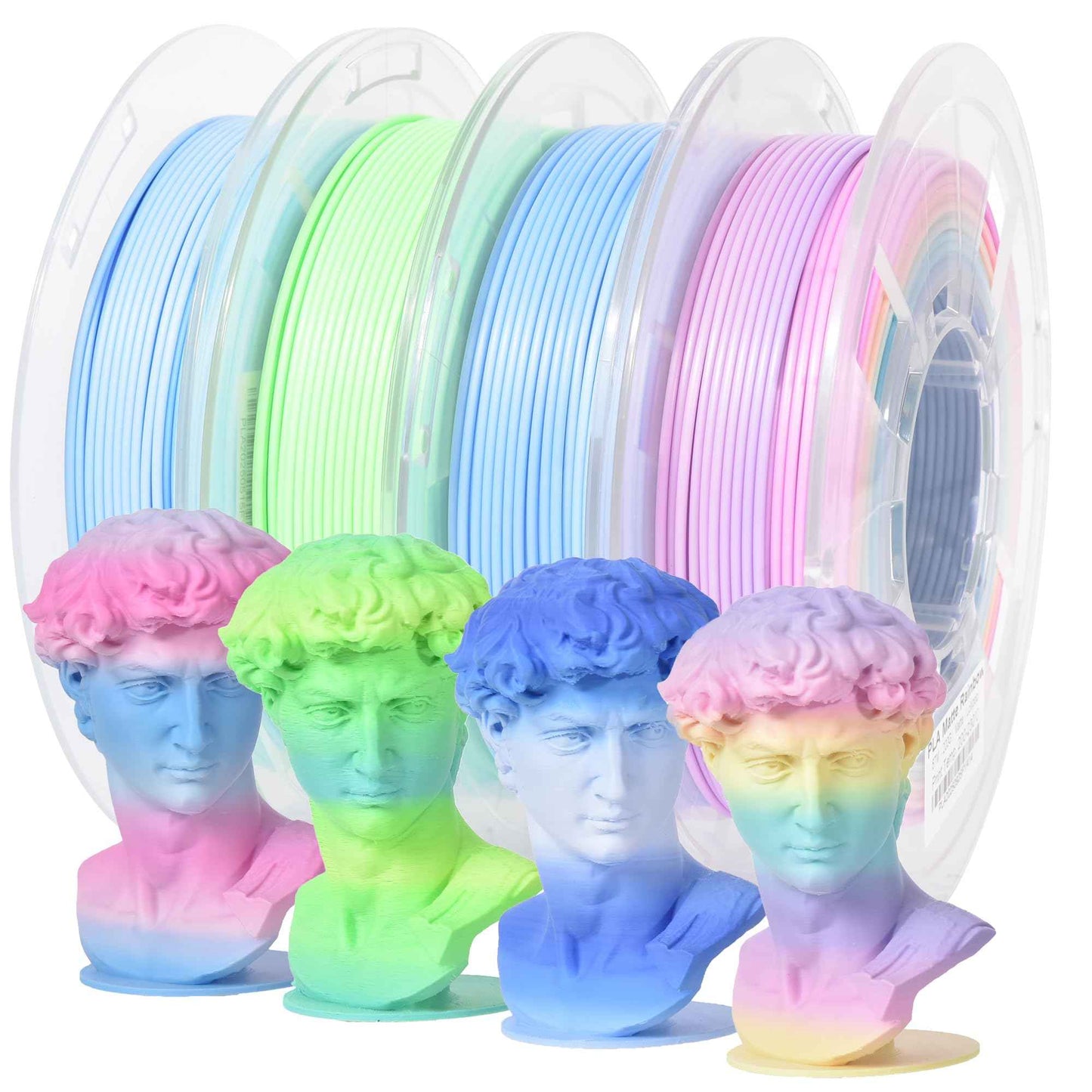 RAMBERY 4 Pack 3D Printer Filament