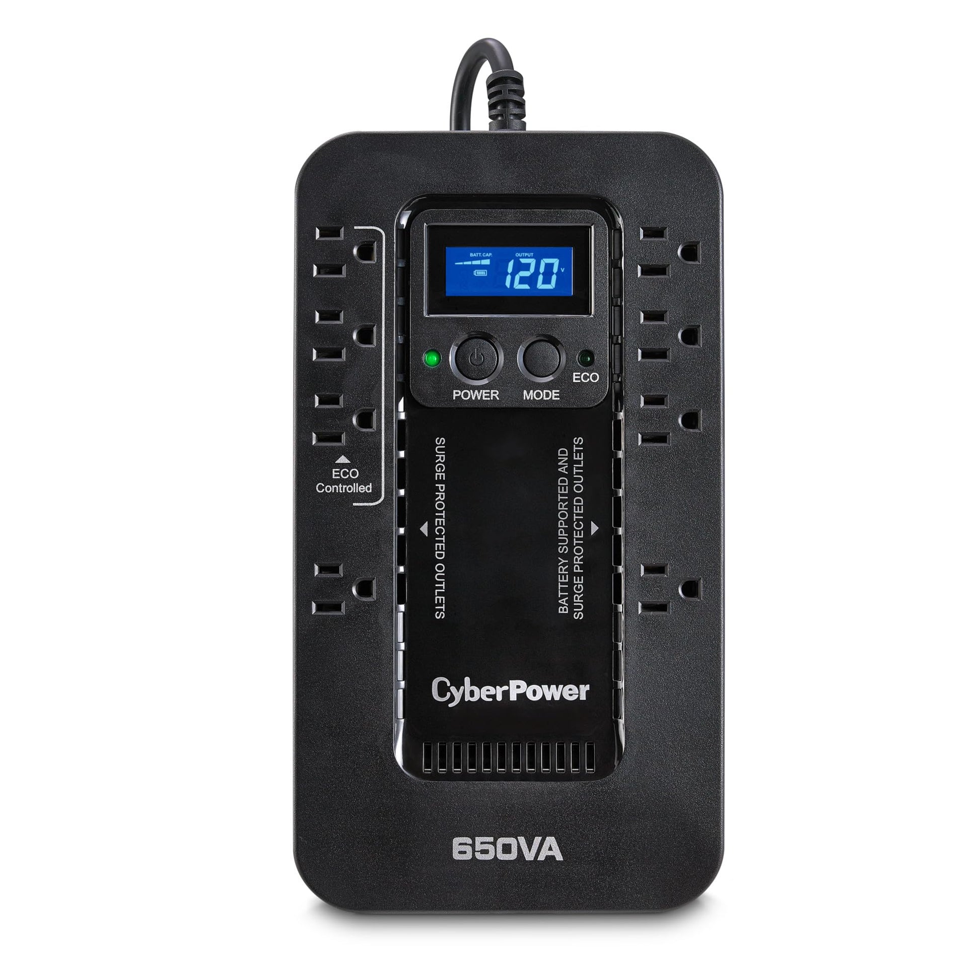 CyberPower EC350G Ecologic 350VA/255-Watts Energy Efficient Desktop UPS