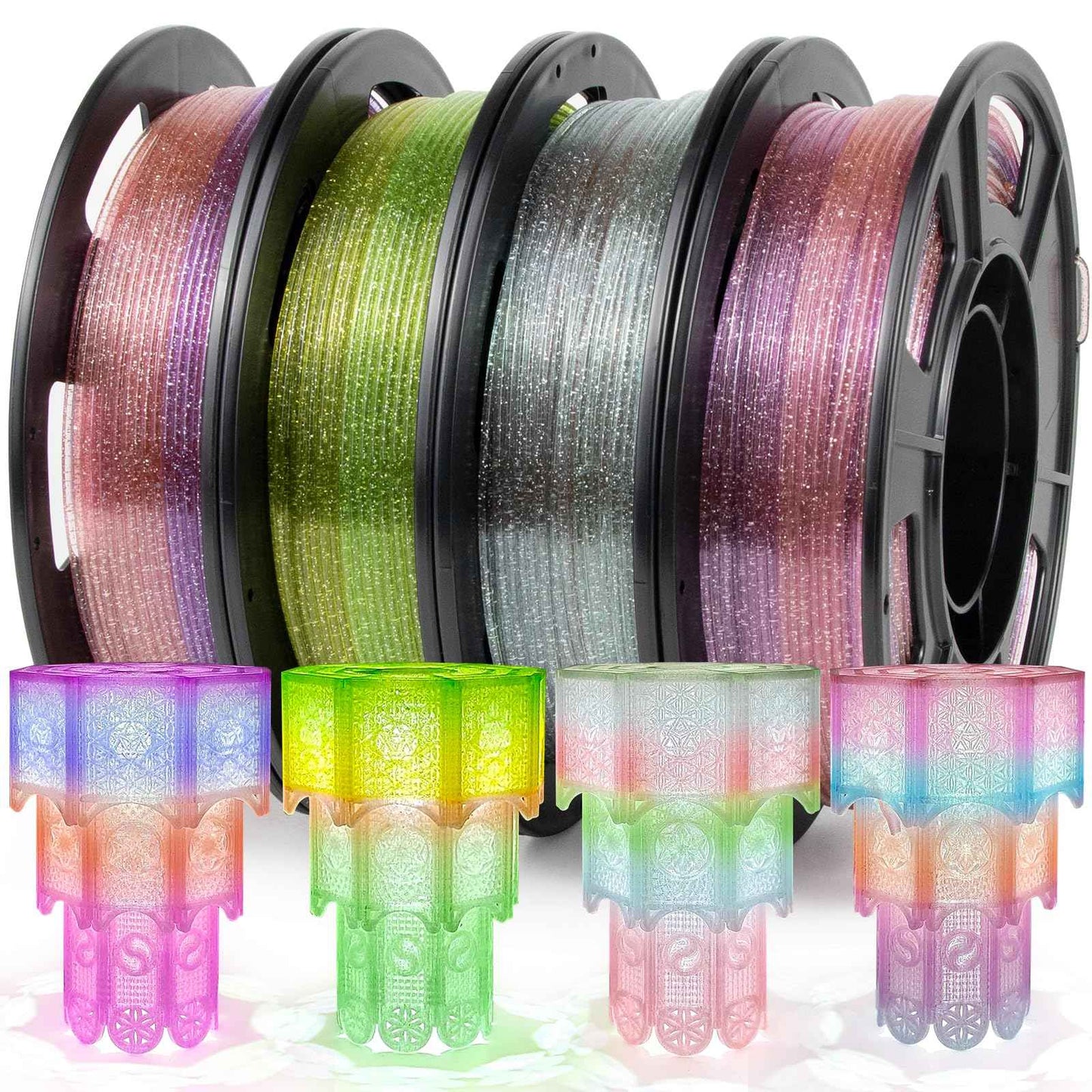 iSANMATE's 3D Printer Filament, PLA Filament 1.75 mm Dimensional Accuracy +/- 0.02 mm, 1 KG Spool