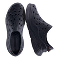 CUSHIONAIRE Fuel EVA Recovery Shoes for Men, Lightweight Slip On Waterproof Sneaker Clogs with Cushioned Footbed and Ventilated Design