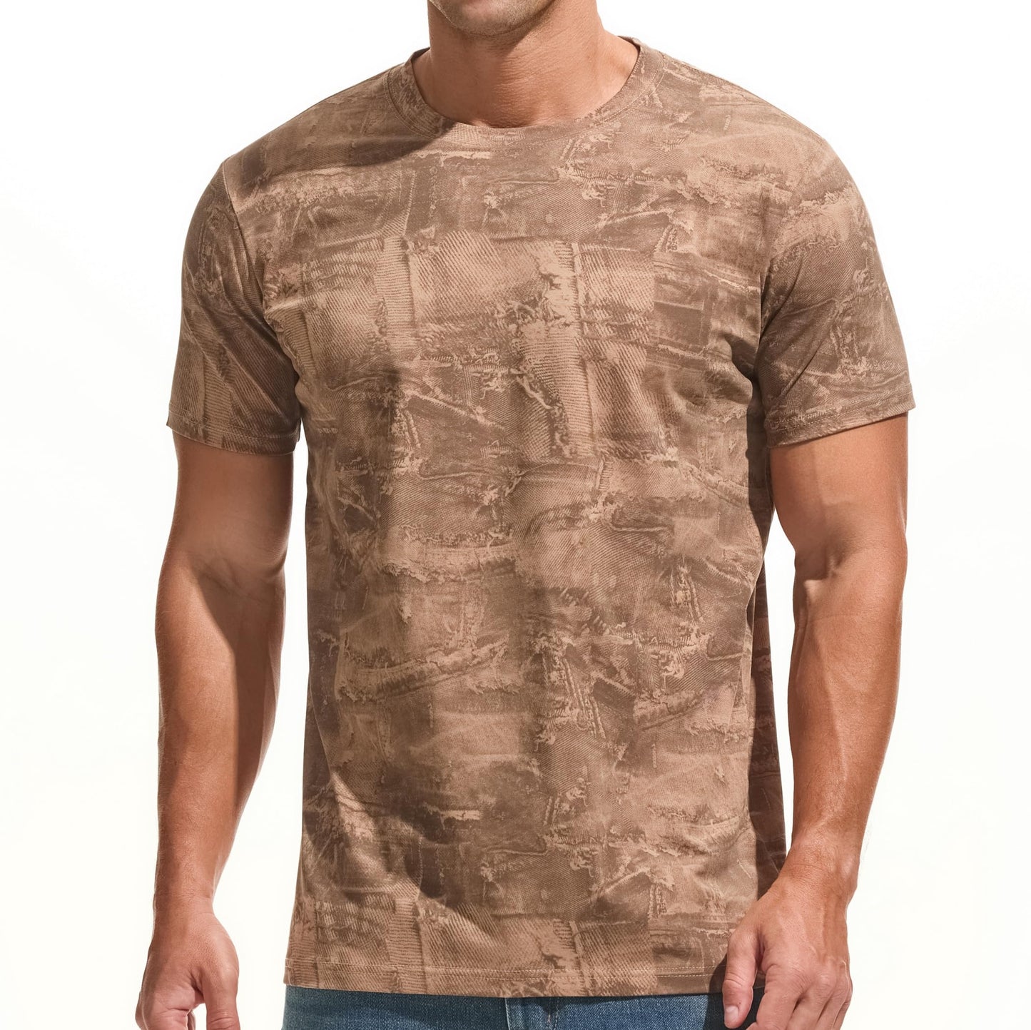 KLIEGOU Mens Hipster Hiphop Tees - Fashion Print T-Shirts