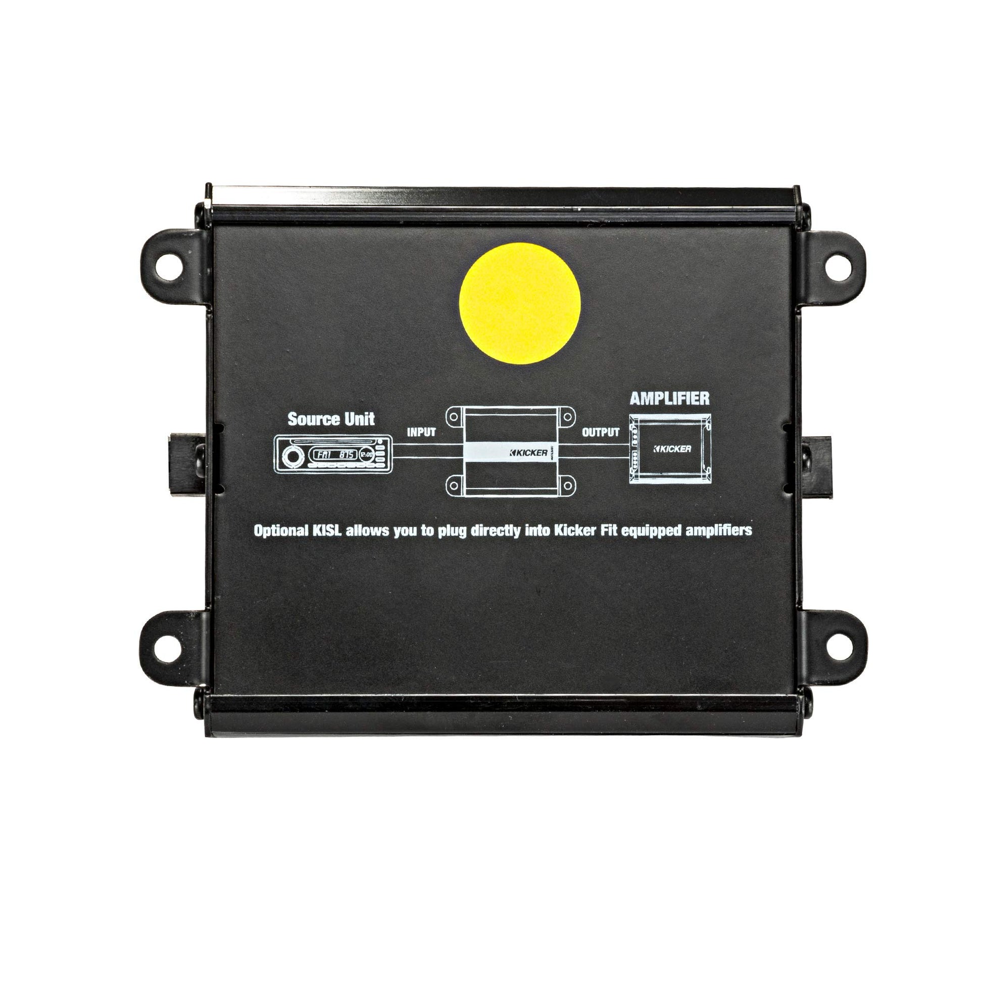 Kicker 46KISLOAD2 K-Series Smart-Radio Interface for Adding an aftermarket Mono Amplifier