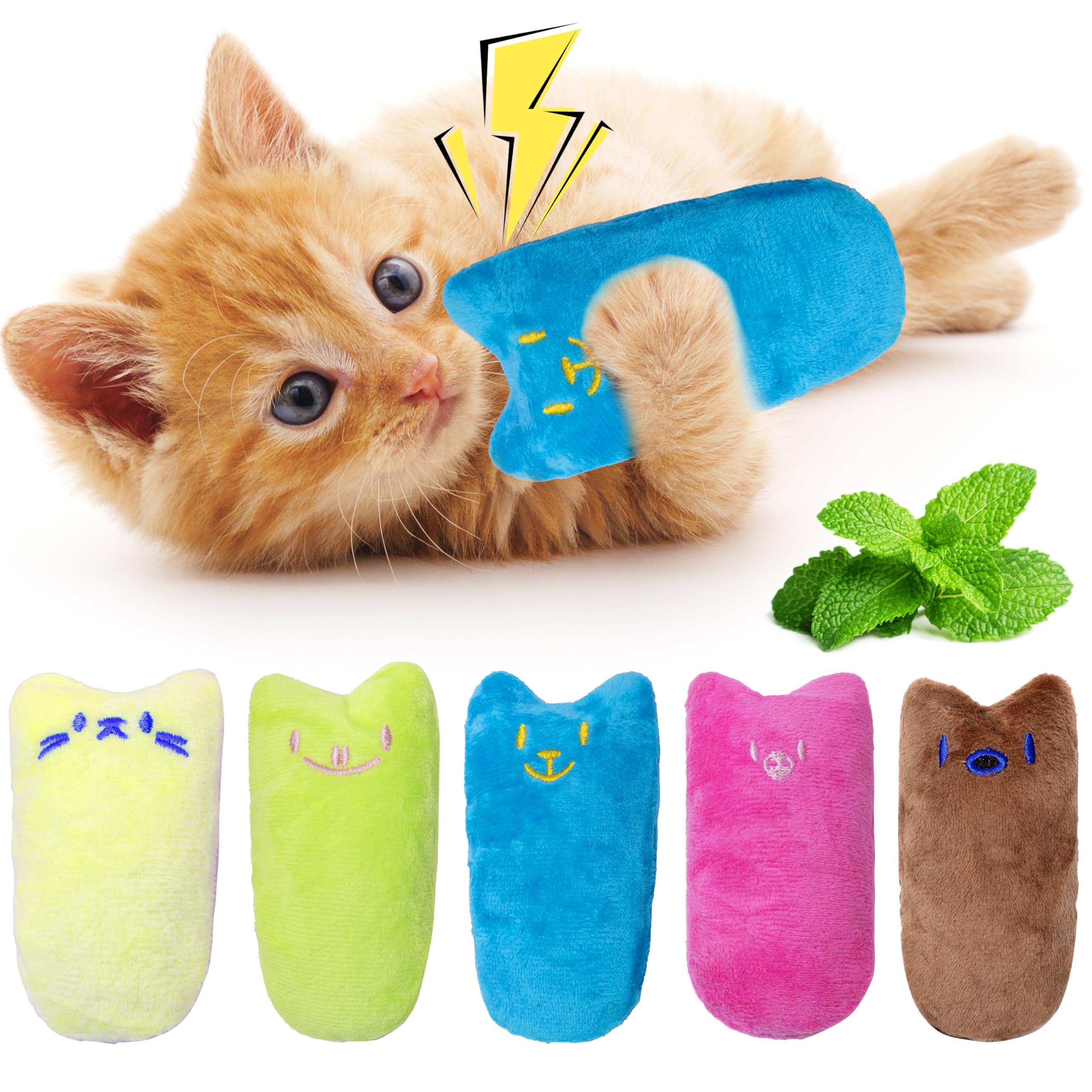 Seyezo Catnip Toys for Indoor Cats