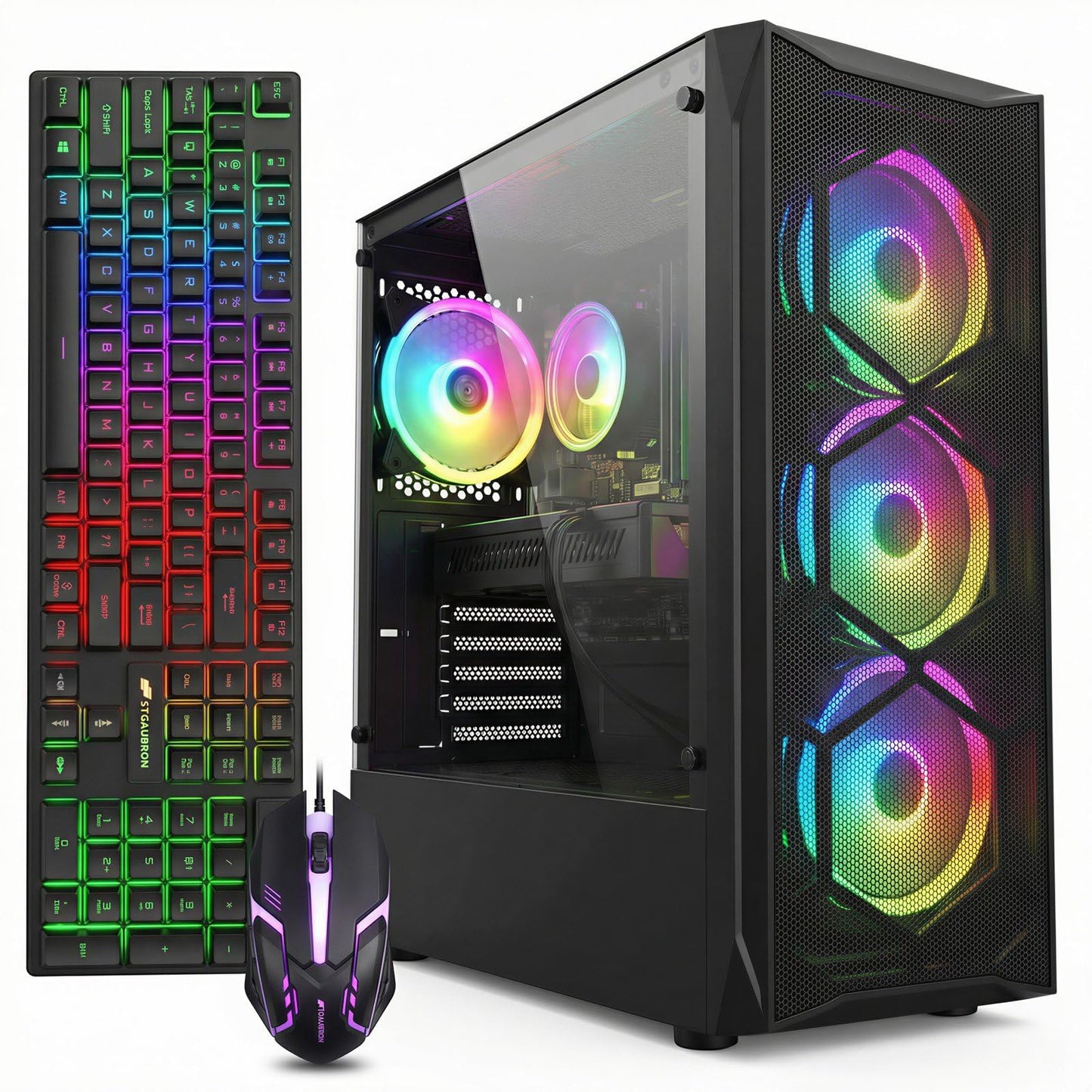 STGAubron Gaming Desktop PC Computer