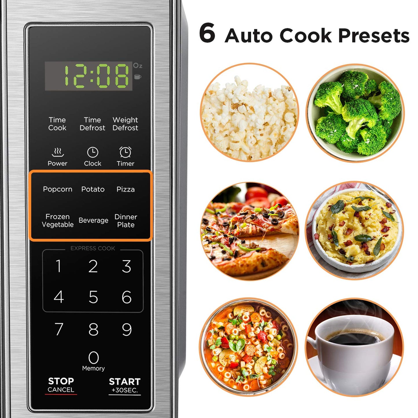 BLACK+DECKER Over the Range Microwave Oven with Air Fryer, Convection, and Bake Modes