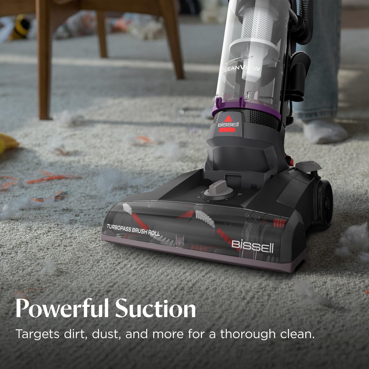 Bissell CleanView Compact Turbo Upright Vacuum