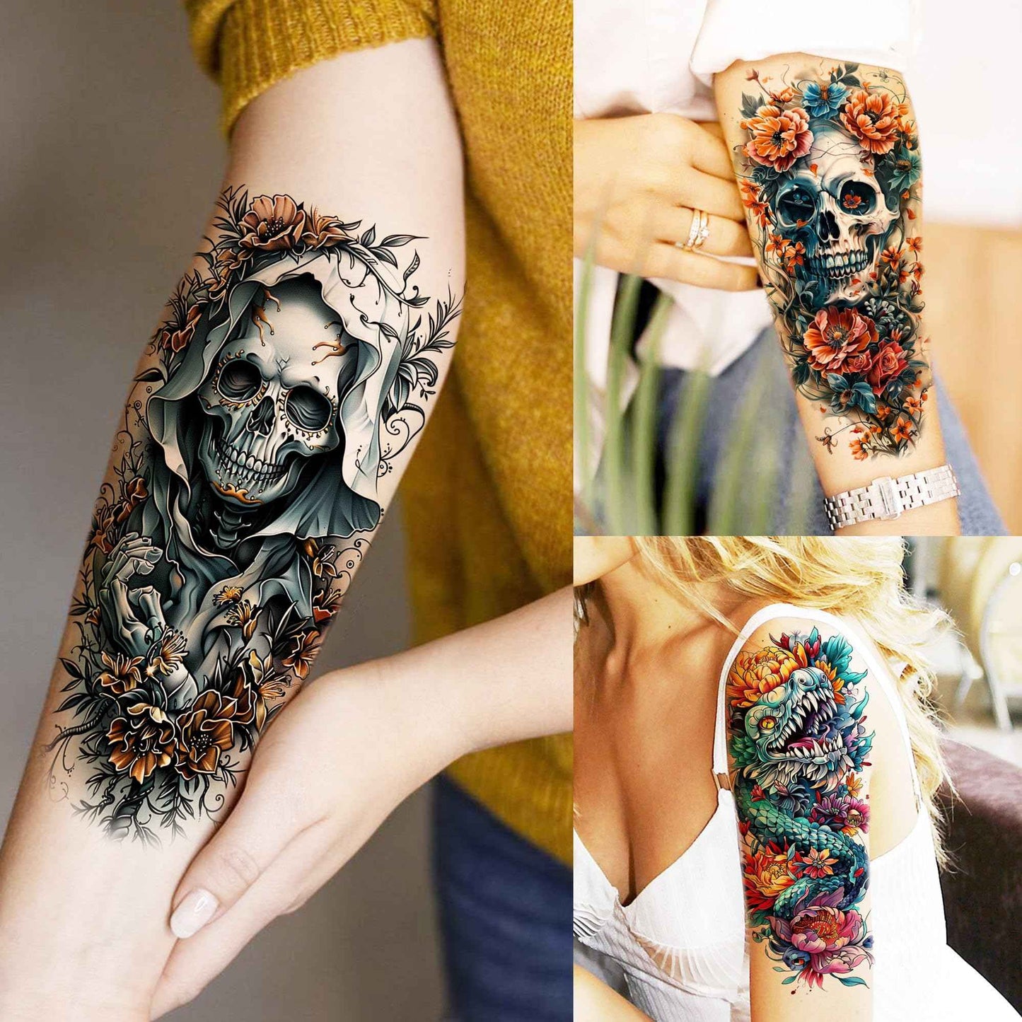 SHELYEXIEN All Temporary Tattoos