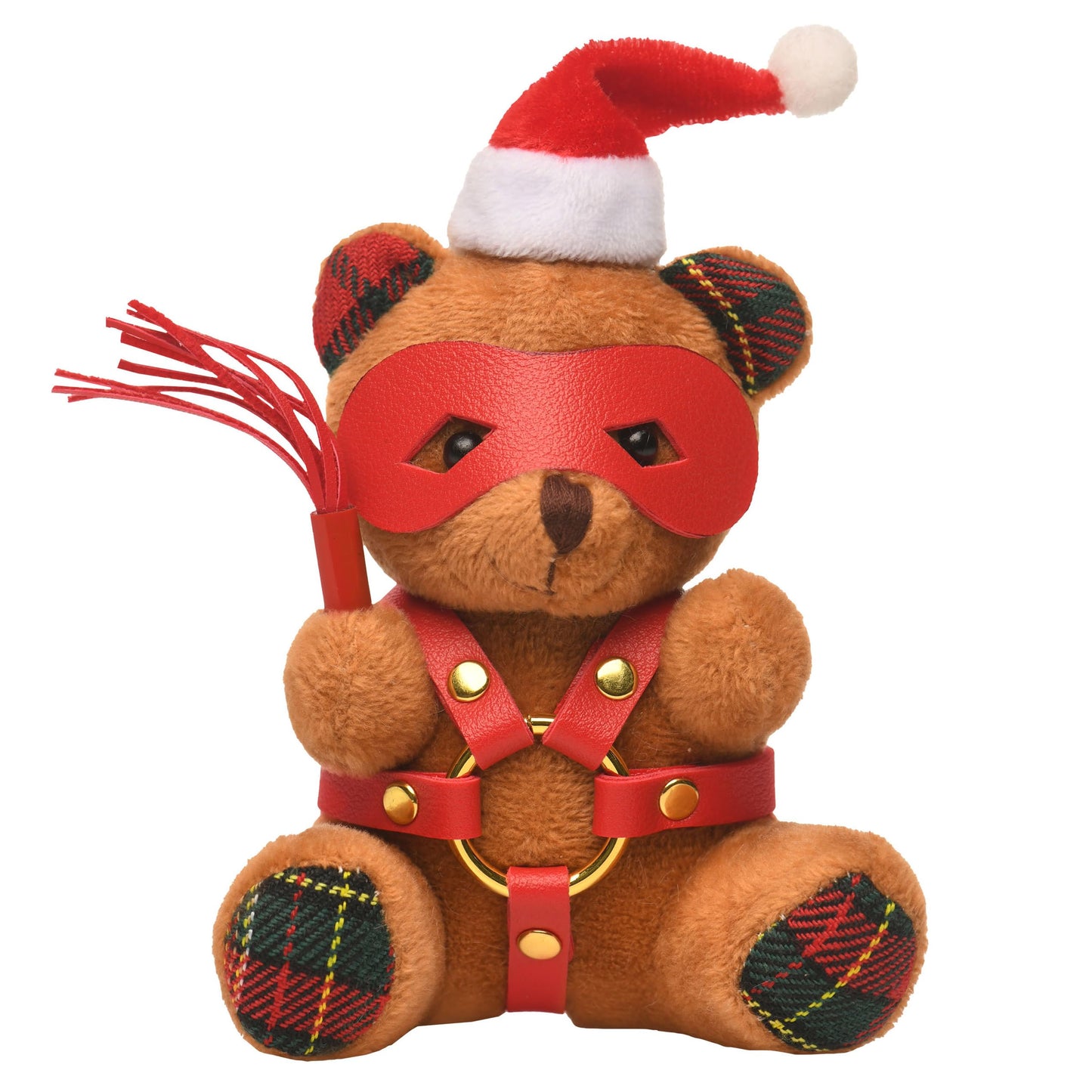 Master Series Holiday Bondage Bear Keychain