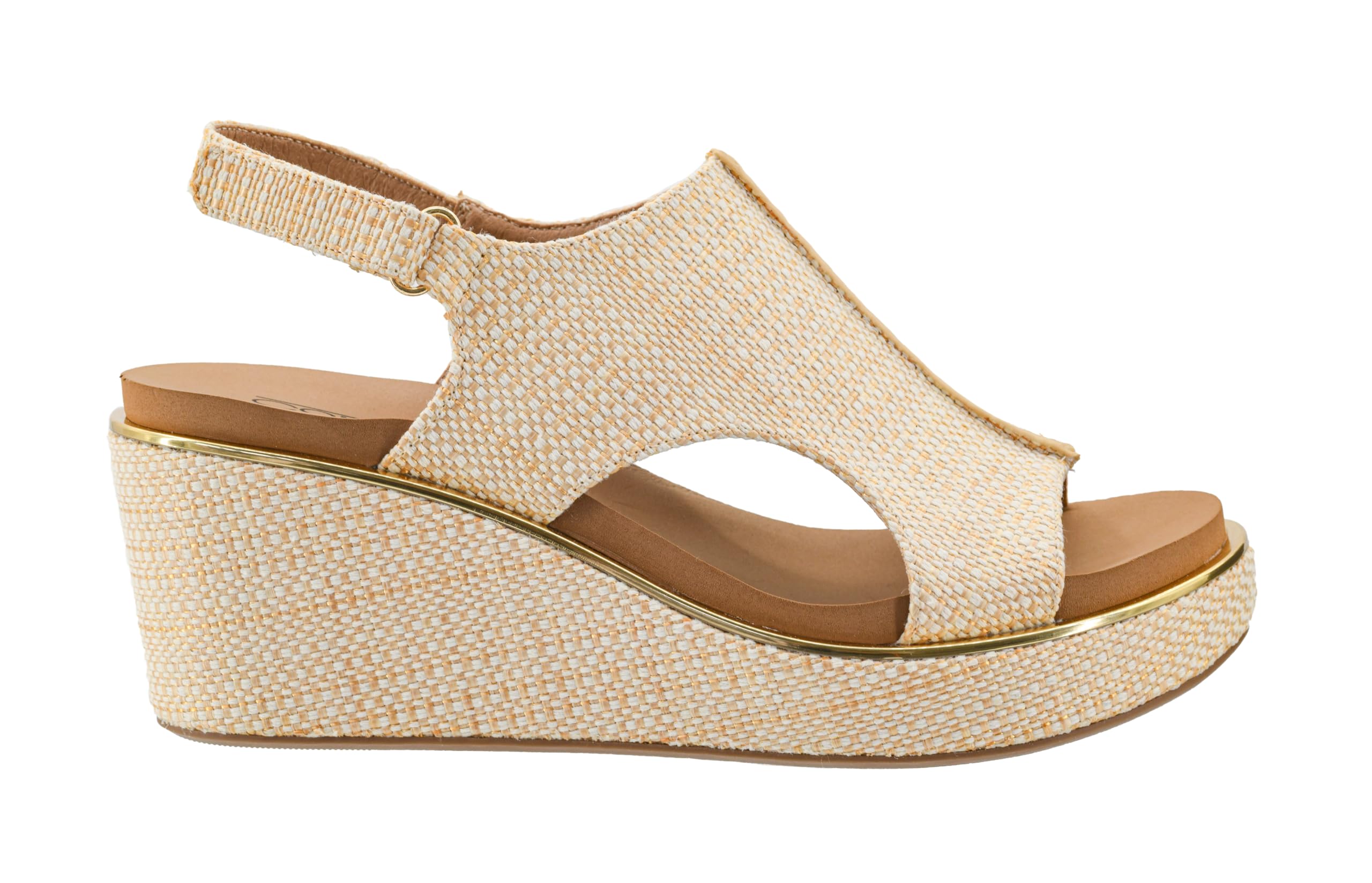 Corkys Footwear Womens Carley Wedges, Featuring Corkys EVA Foam Cushioned Insoles, A 2.5 Inch Heel, Lightweight For All Day Wear, And Hook And Loop Closure