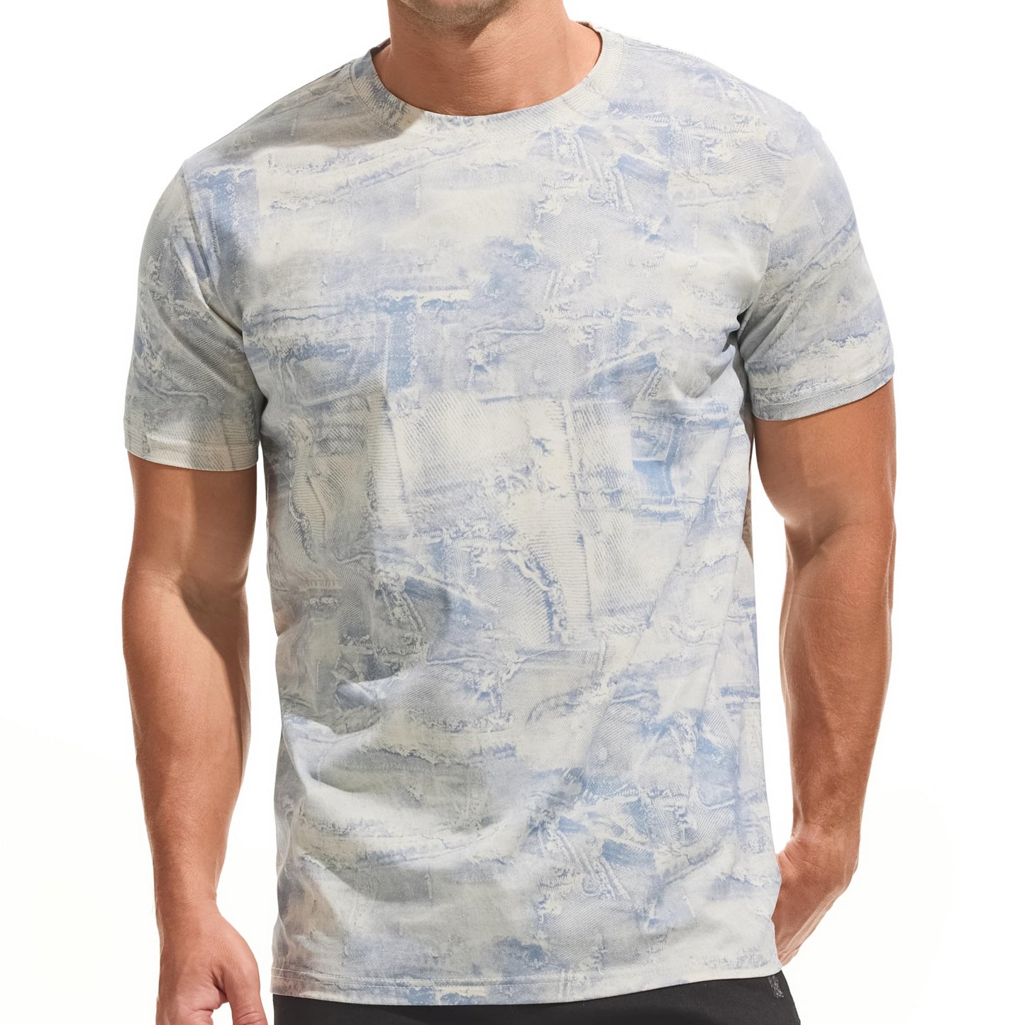 KLIEGOU Mens Hipster Hiphop Tees - Fashion Print T-Shirts