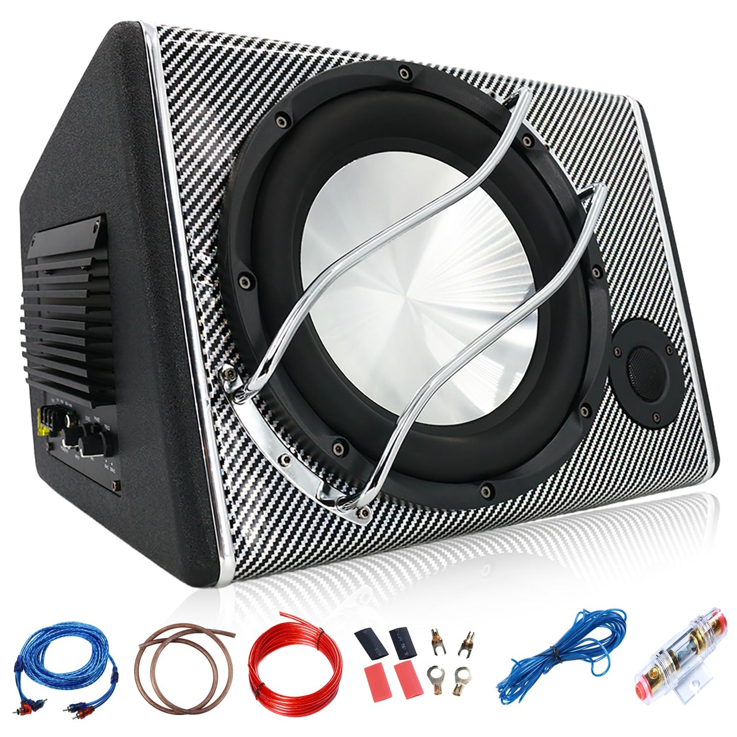 LORPHEIR Car Subwoofer High Power Bass System for Car Audio Upgrade