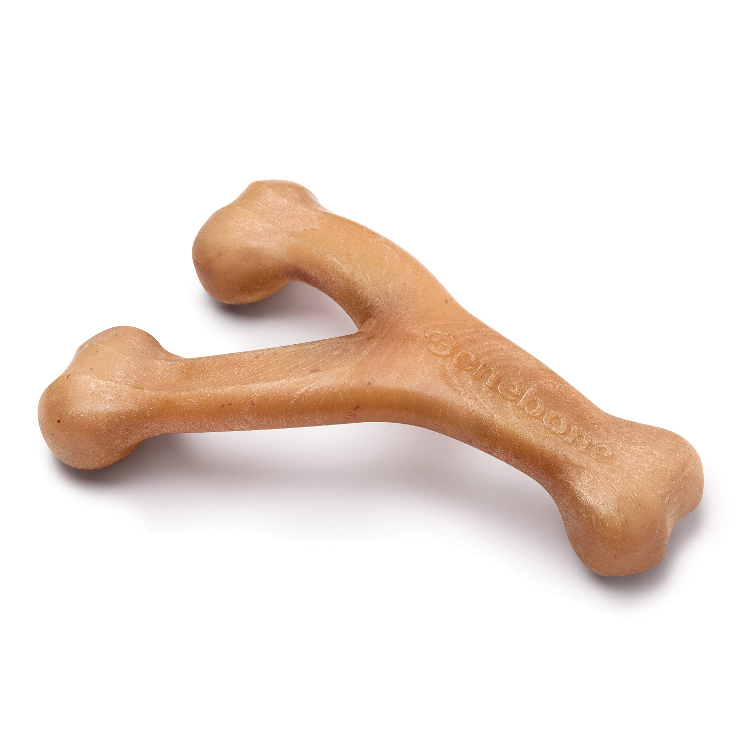 Benebone Fishbone Durable Dog Chew Toy for Aggressive Chewers Medium, Large, Small, Giant