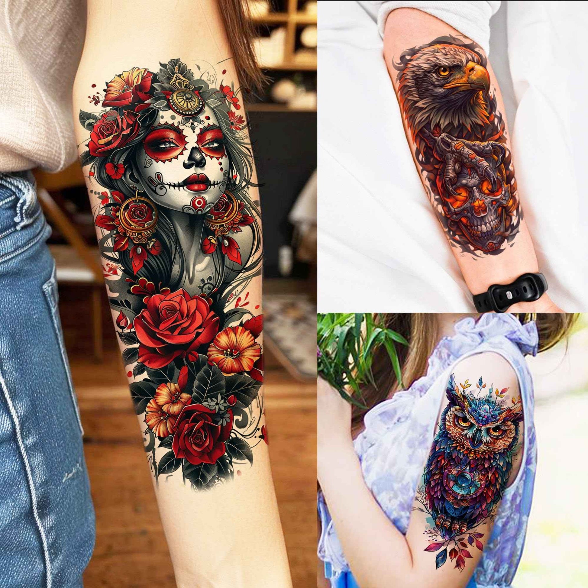 SHELYEXIEN All Temporary Tattoos