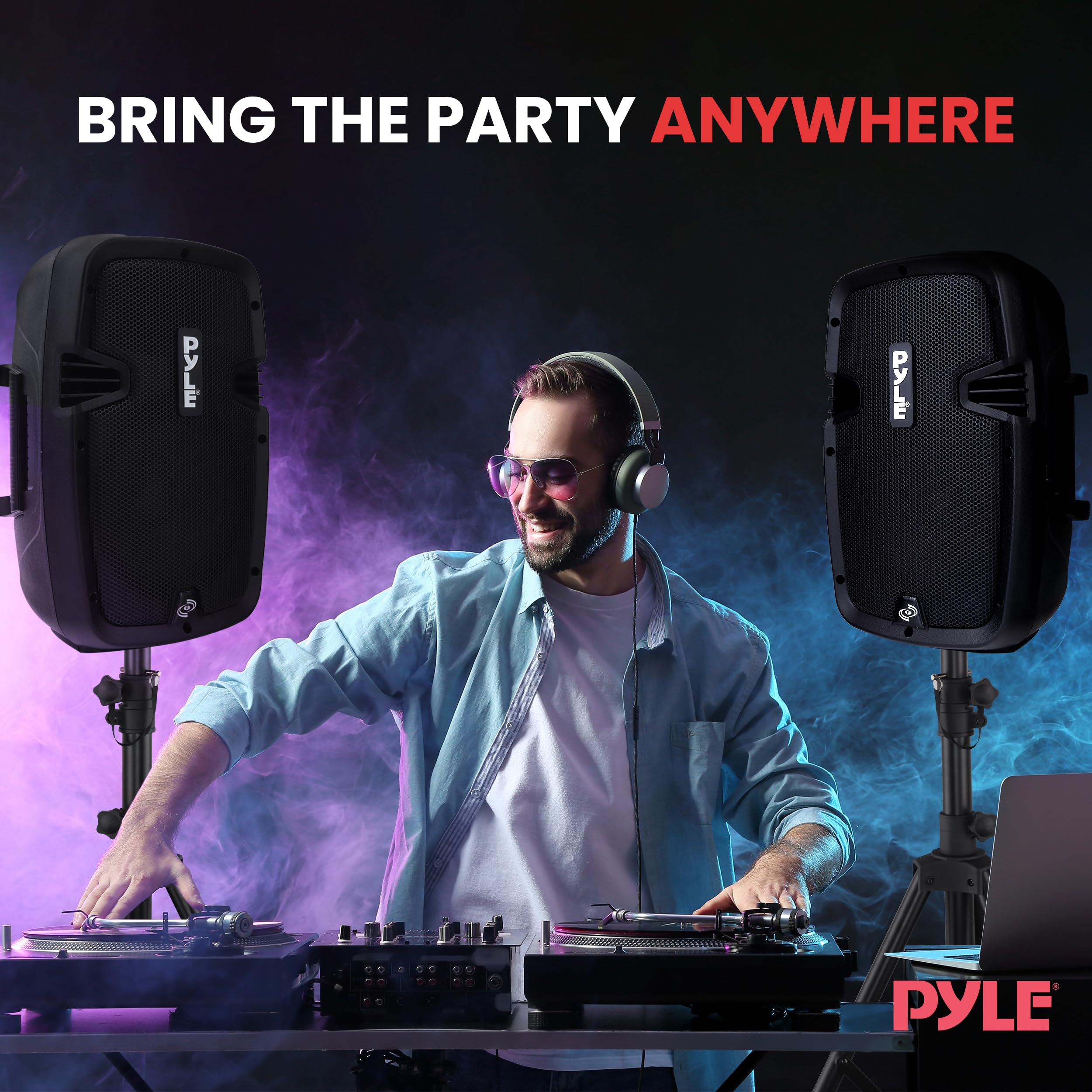 Pyle Outdoor/Surround Active Pa Floorstanding Home Speaker