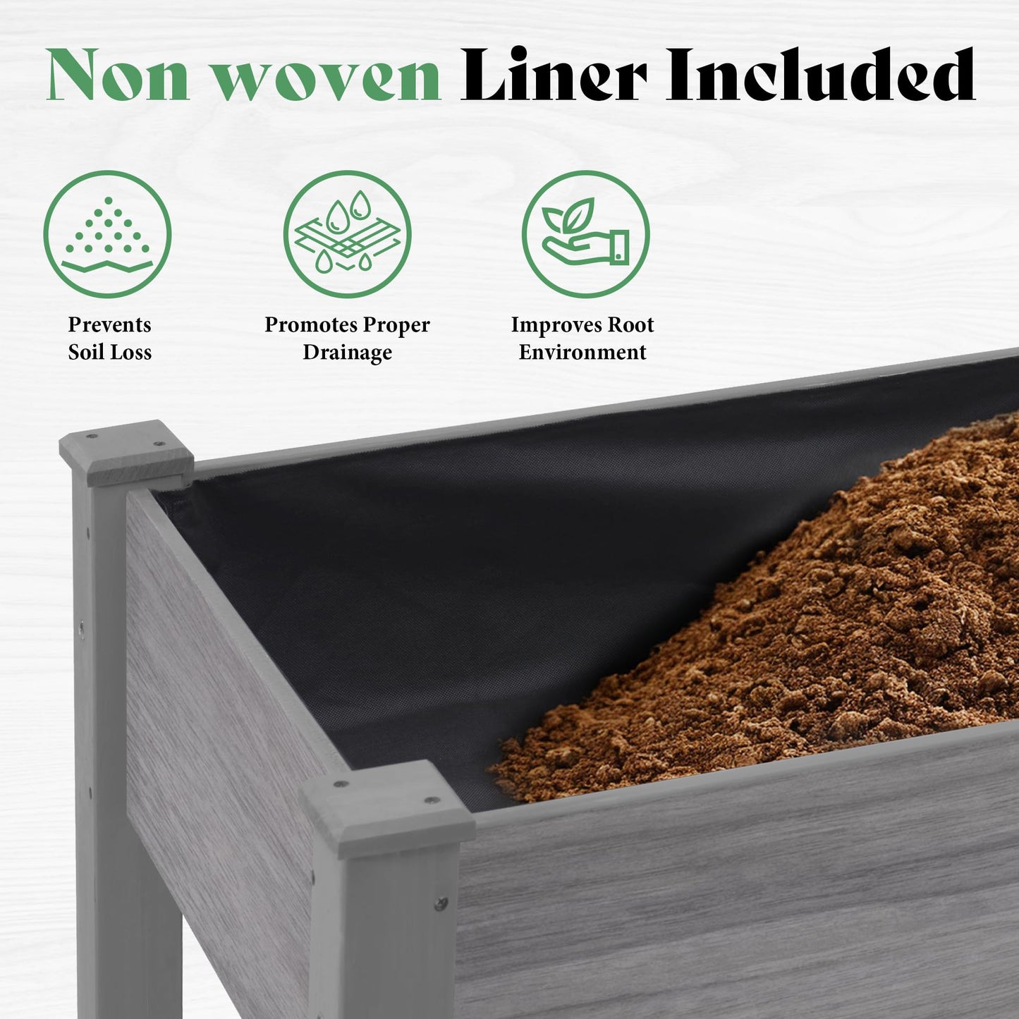 AMERLIFE Raised Garden Bed